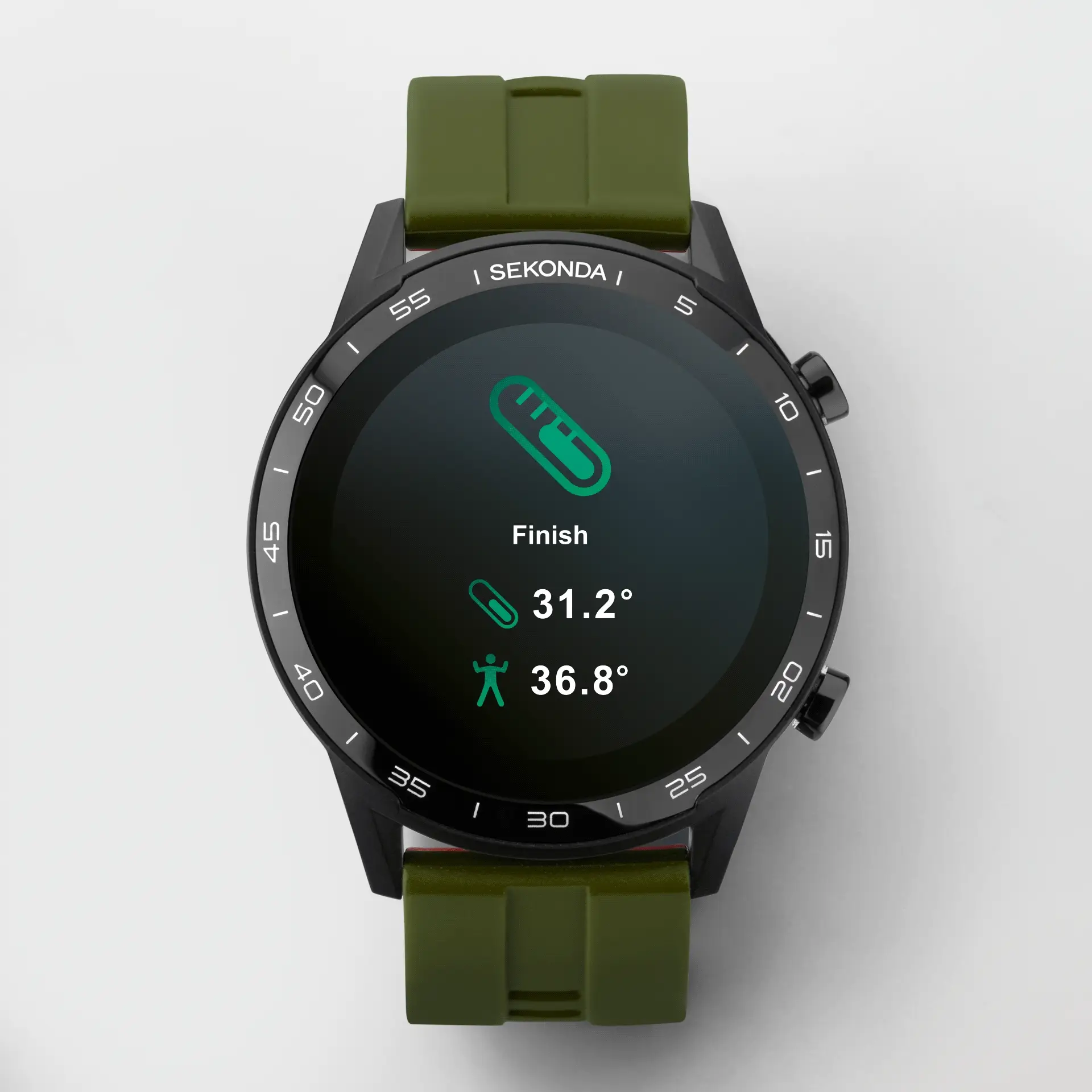 Sekonda Men's Green Smart Watch - Image 5