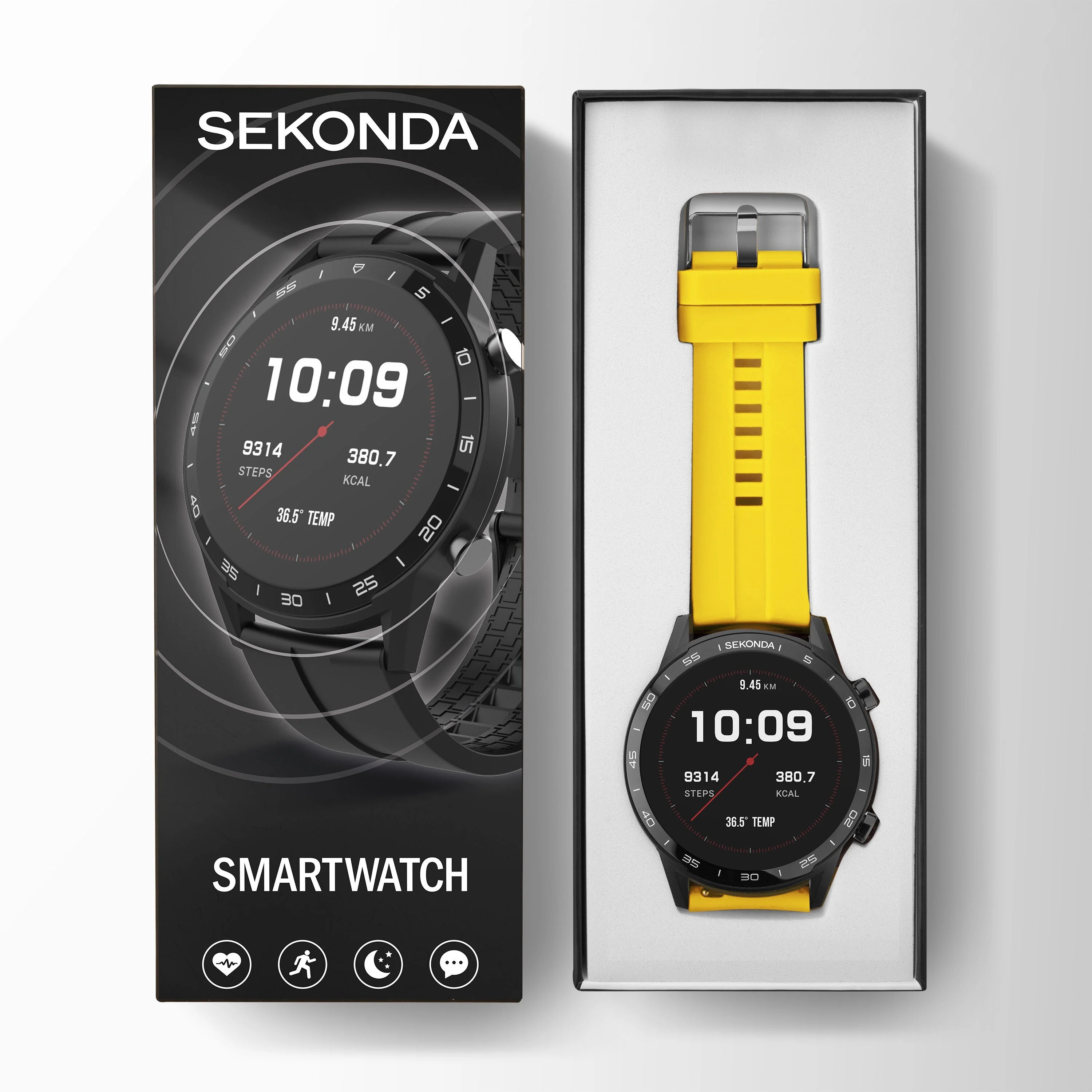 Sekonda Men's Yellow Smart Watch - Image 9