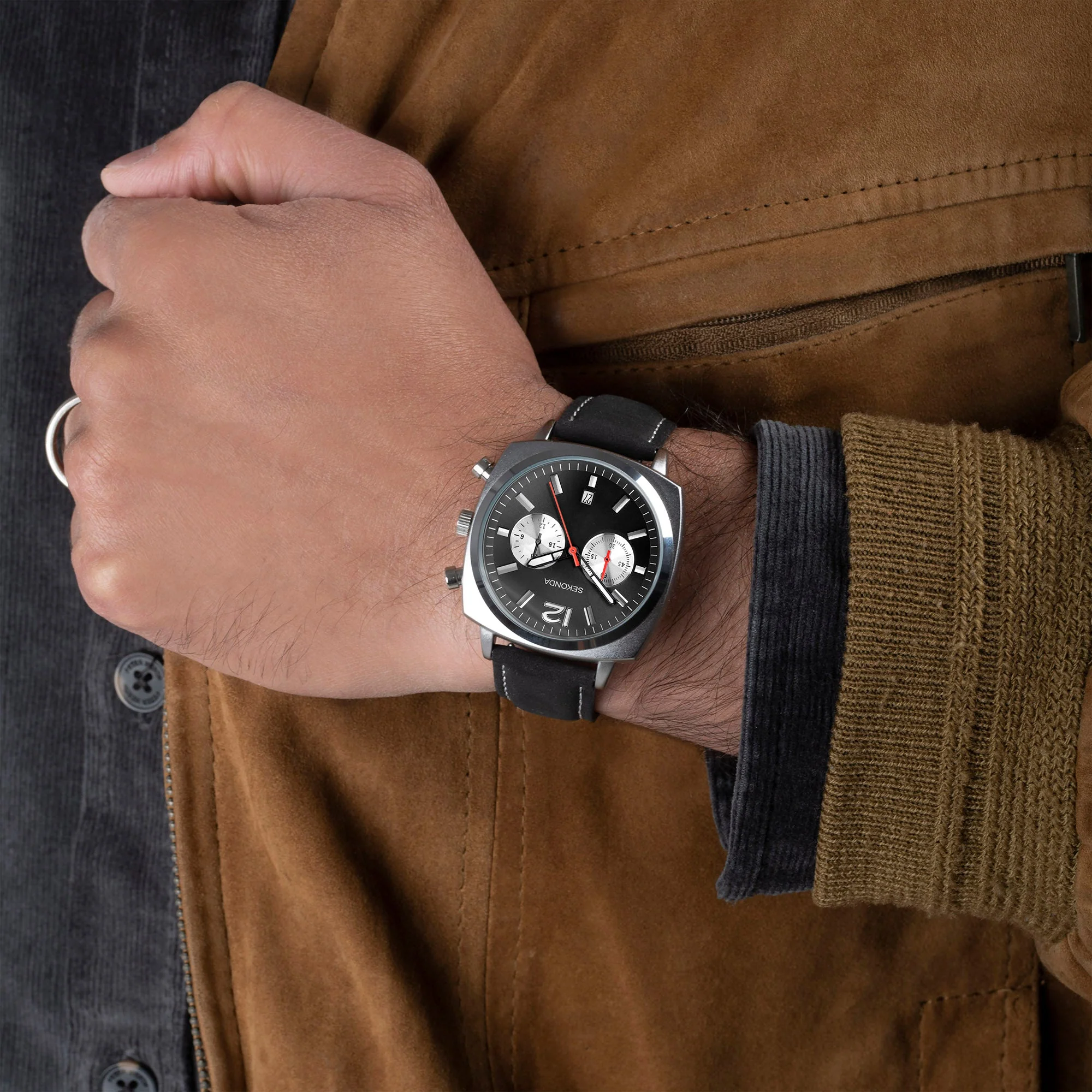 Sekonda Airborne Men's Black Watch - Image 4