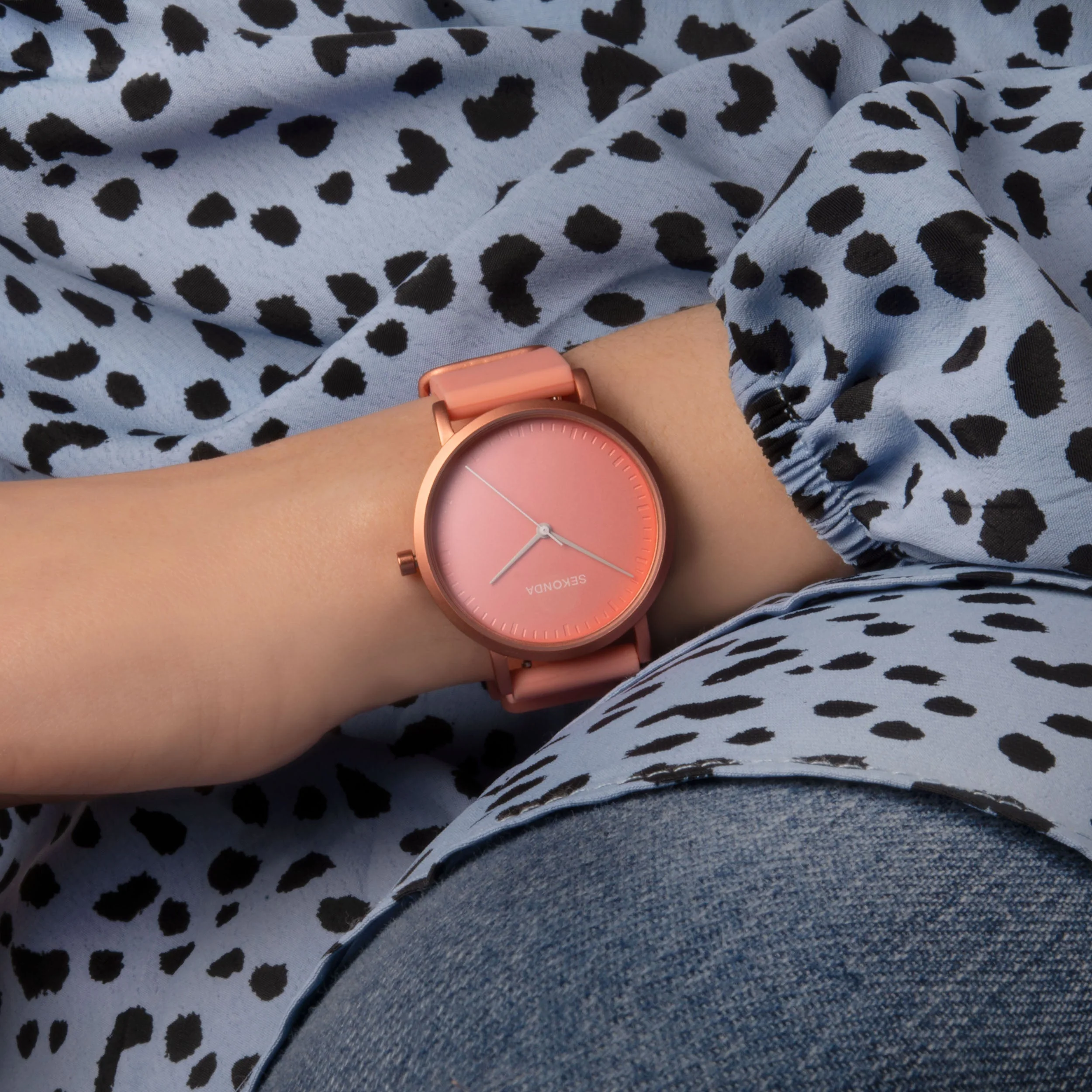 Sekonda Ladies Pink Watch - Image 2