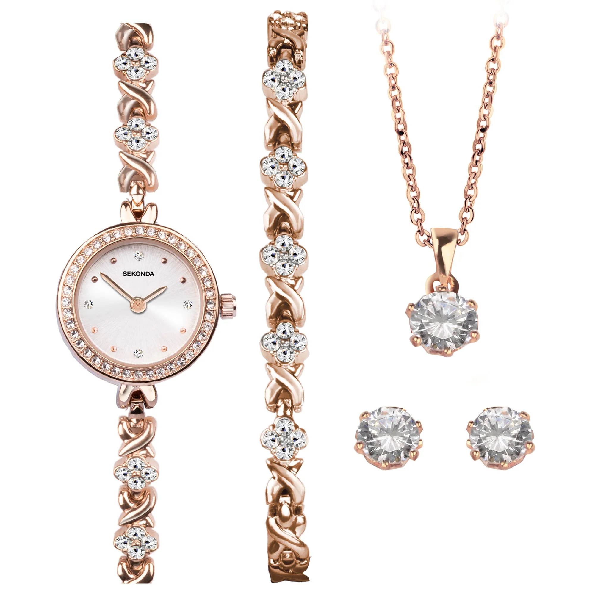 Sekonda Ladies Rose Gold Watch