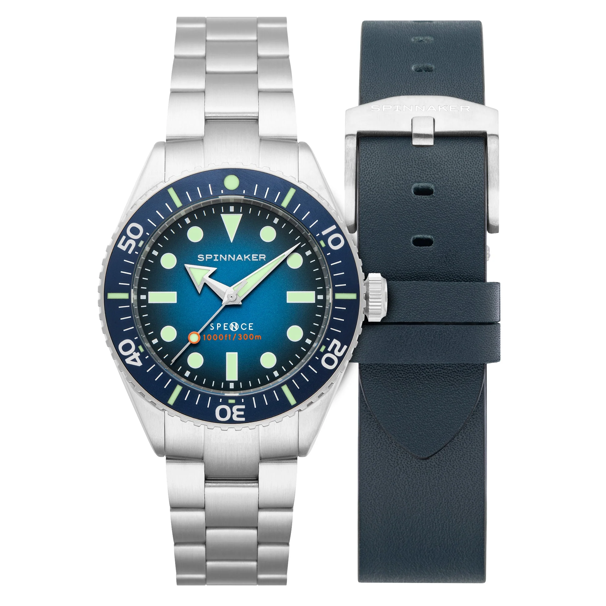Spinnaker Indigo Blue Spence 301 Automatic Watch - Image 2