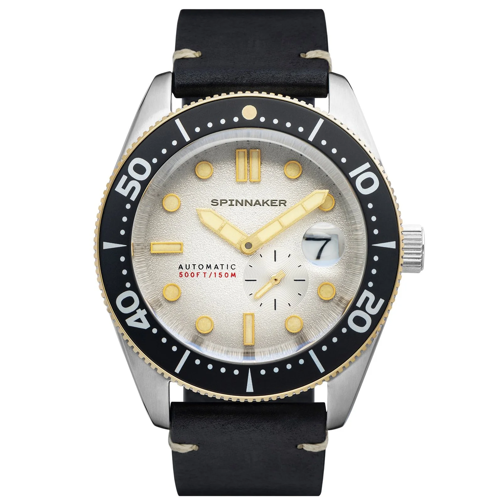 Spinnaker Men's Vintage Silver Croft Watch
