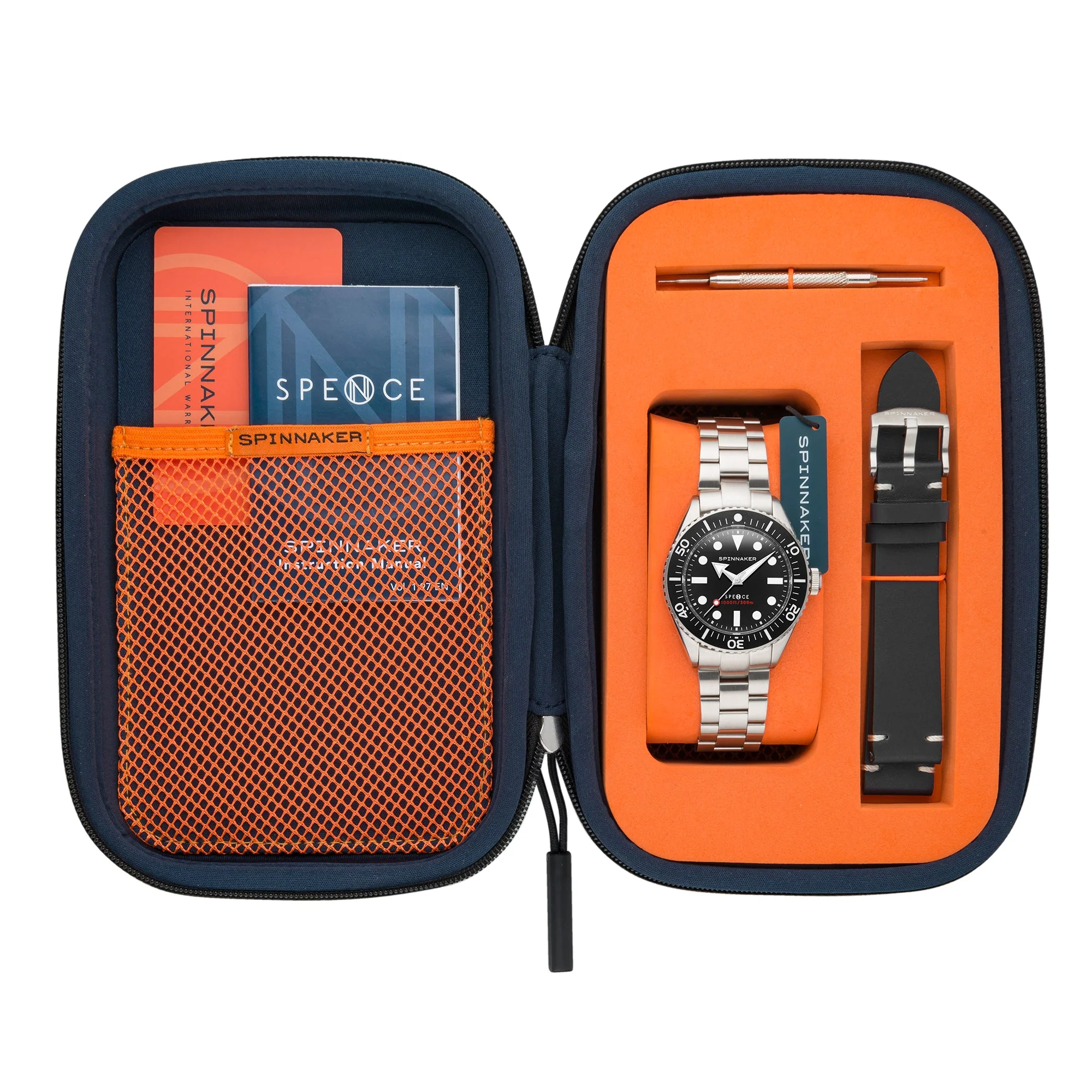 Spinnaker Pitch Black Spence 300 Automatic Watch - Image 4