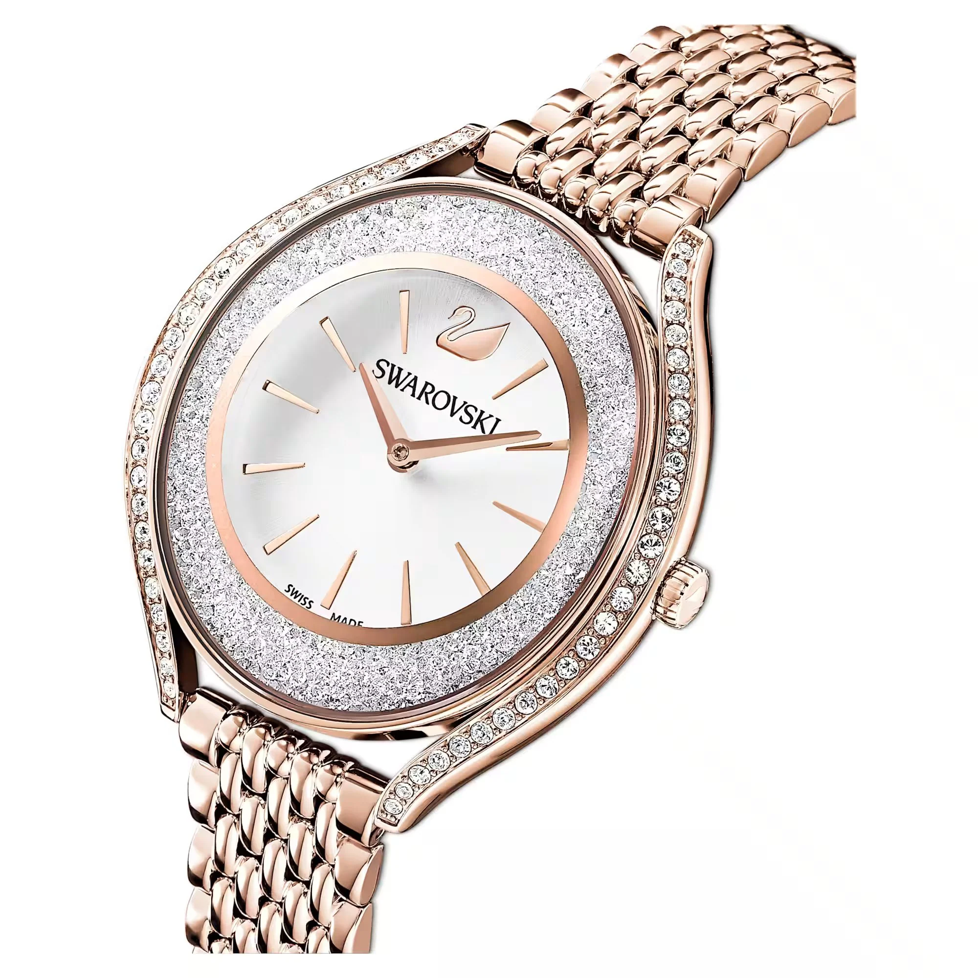 Swarovski Crystalline Aura Ladies Rose Gold Watch - Image 3