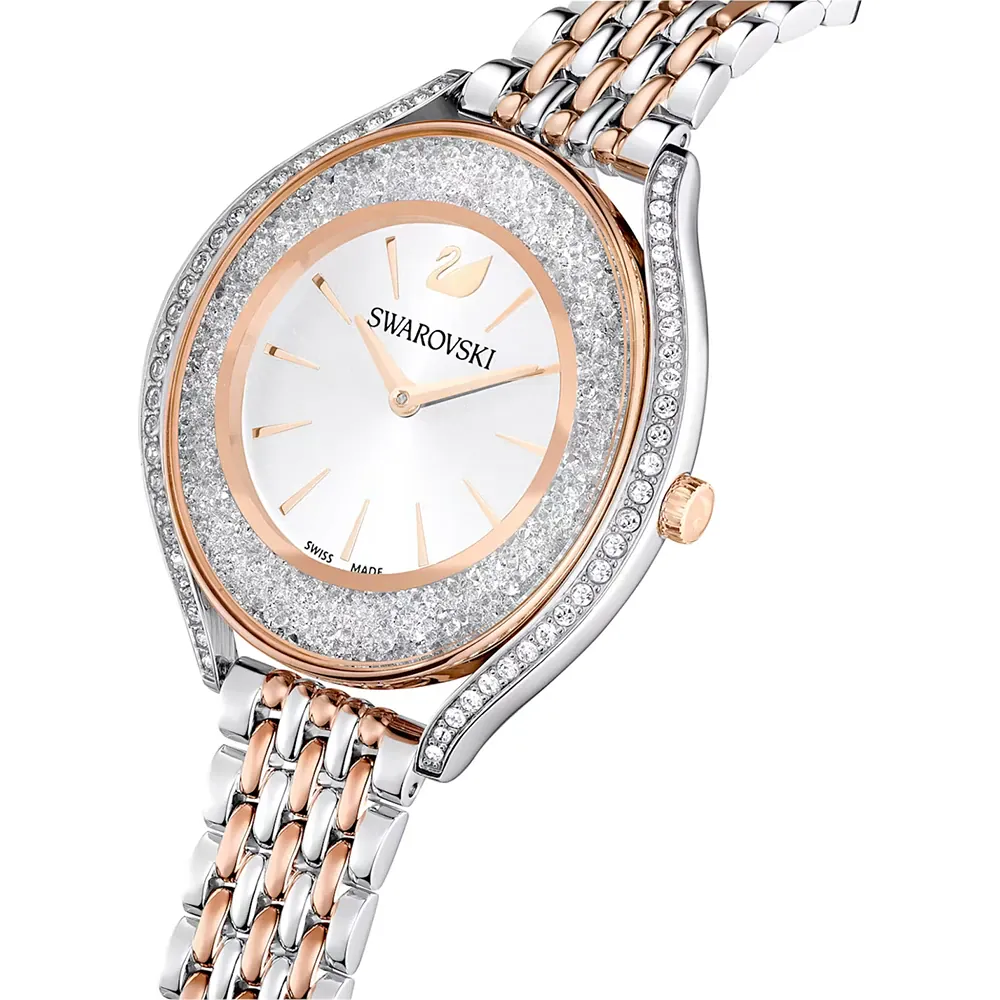Swarovski Crystalline Aura Rose Gold Watch - Image 2
