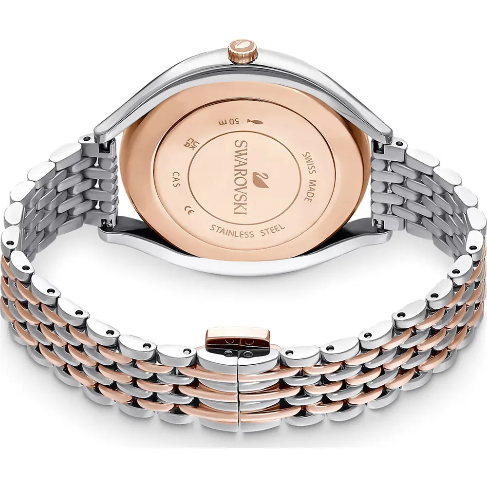 Swarovski Crystalline Aura Rose Gold Watch - Image 3