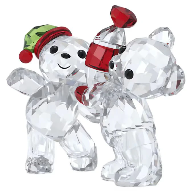 Swarovski Kris Bear Holiday Crystal Decorative Figurine - Image 2