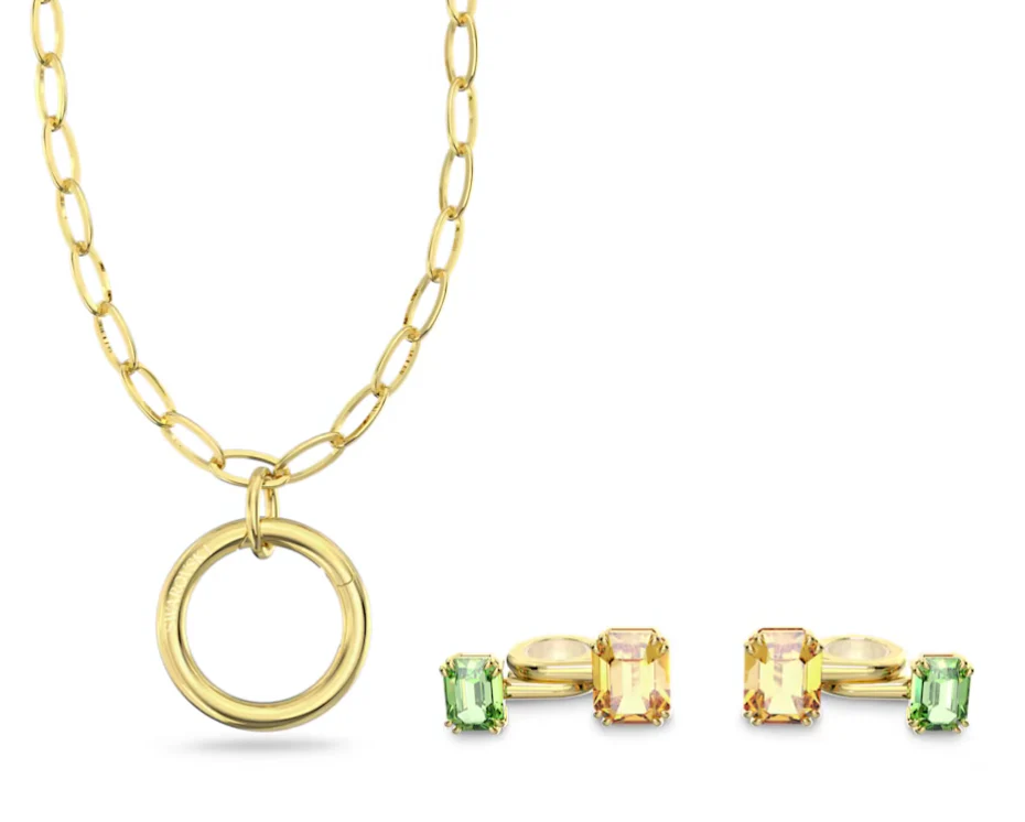 Swarovski Millenia Green AirPods Jewellery