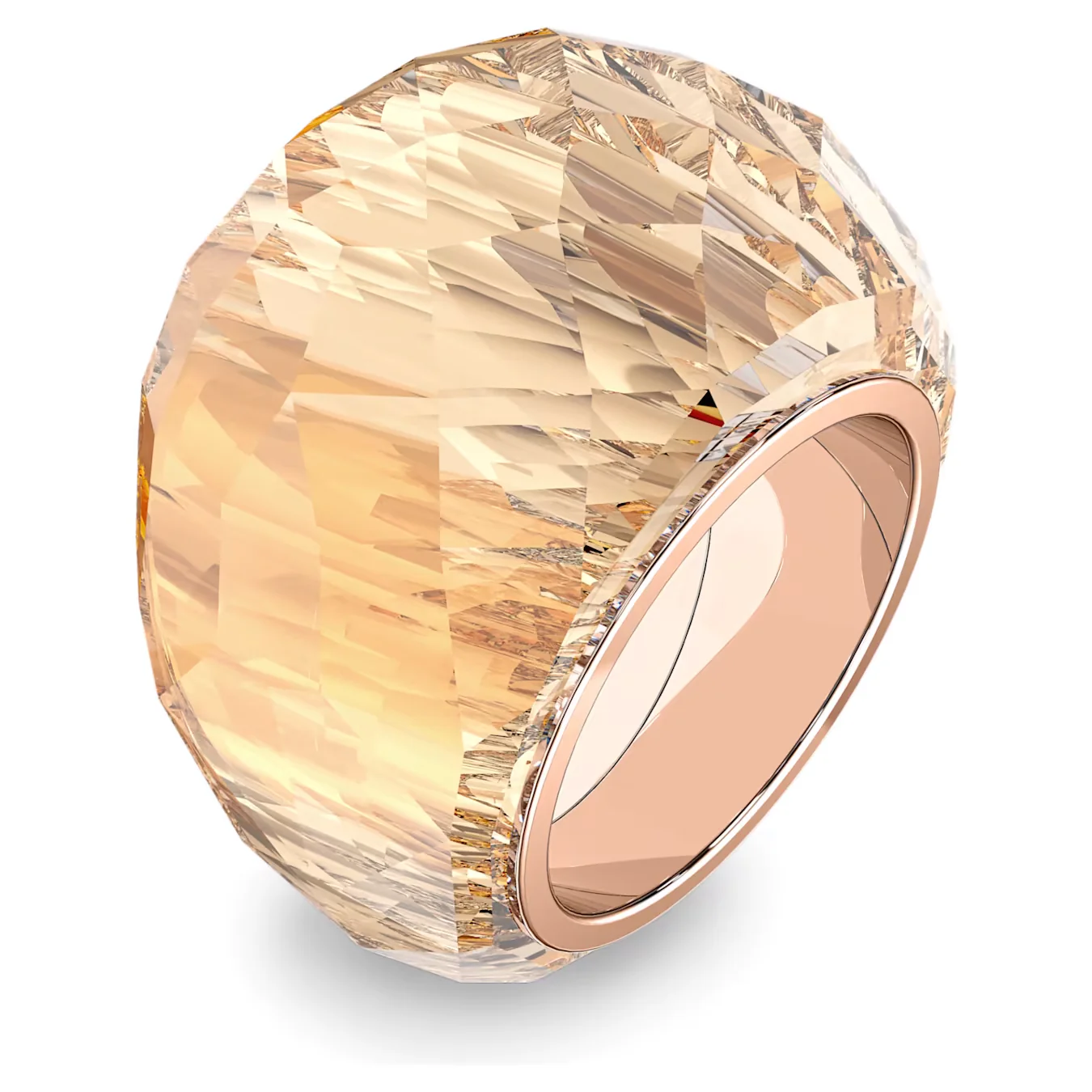 Swarovski Nirvana Ring Gold Tone Rose Gold-Tone Finish - Image 3
