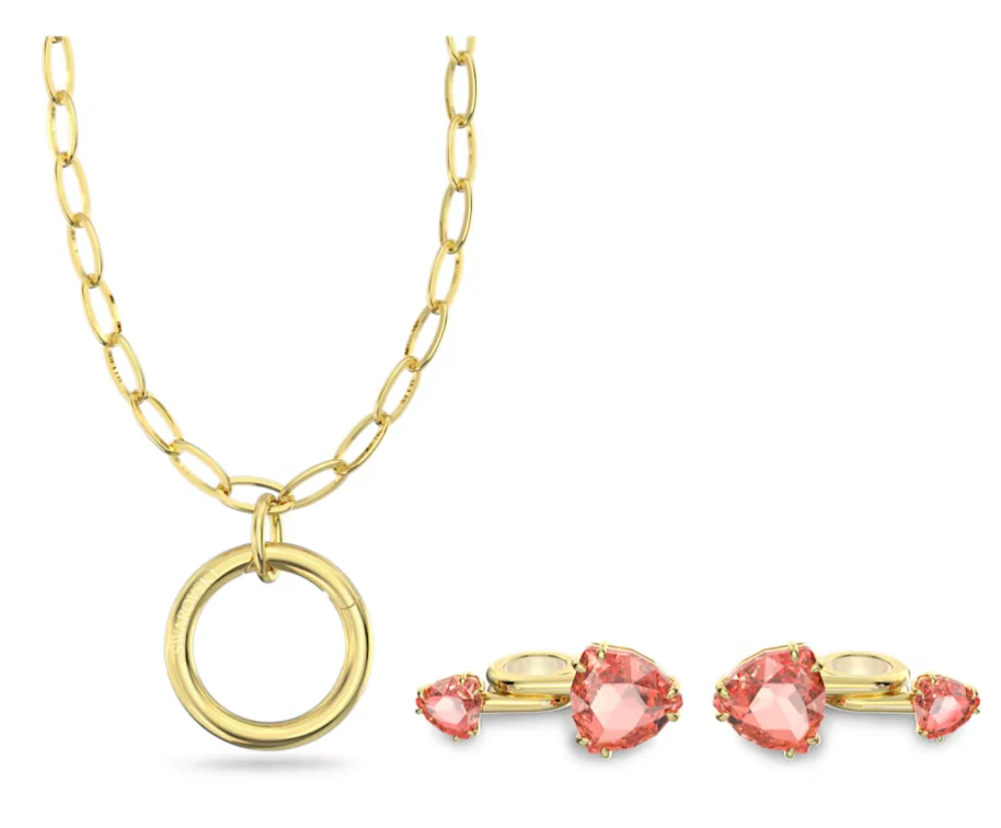 Swarovski Millenia Pink AirPods Jewellery