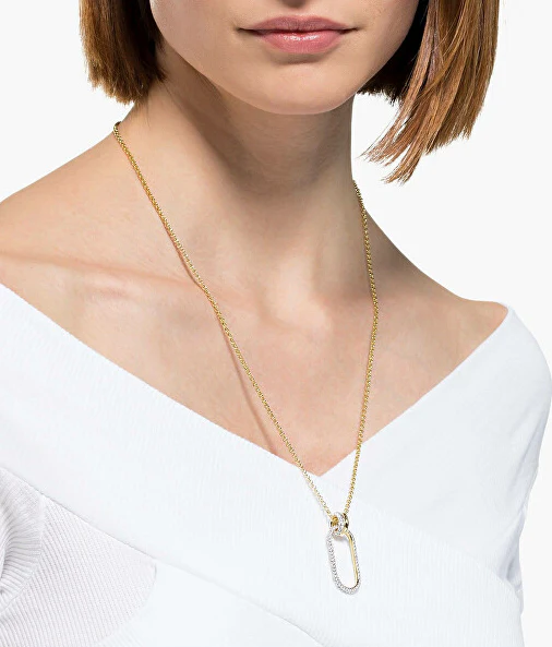 Swarovski SS Stone Long Necklace - Image 4