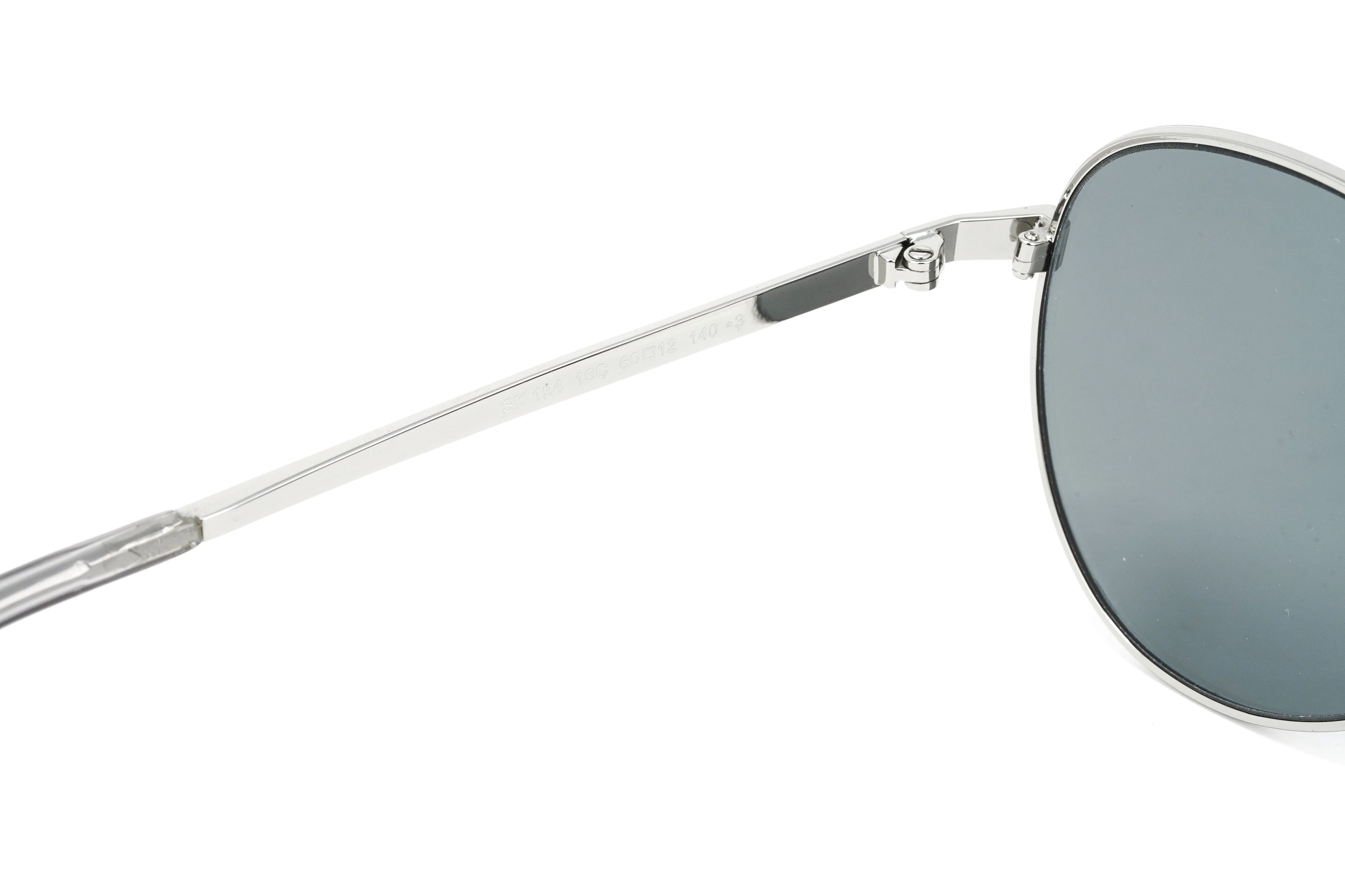 Swarovski Unisex Sunglasses Pilot Silver Mirrored Grey - Image 4