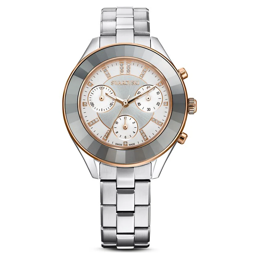 Swarovski Watch Octea Lux Sport Steel White