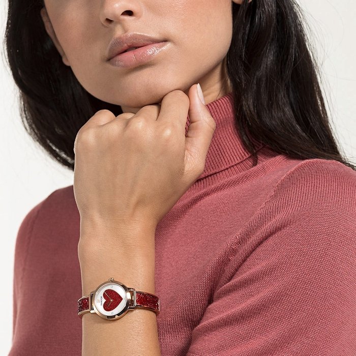 Swarovski Watch Cosmic Rock Red Heart - Image 4
