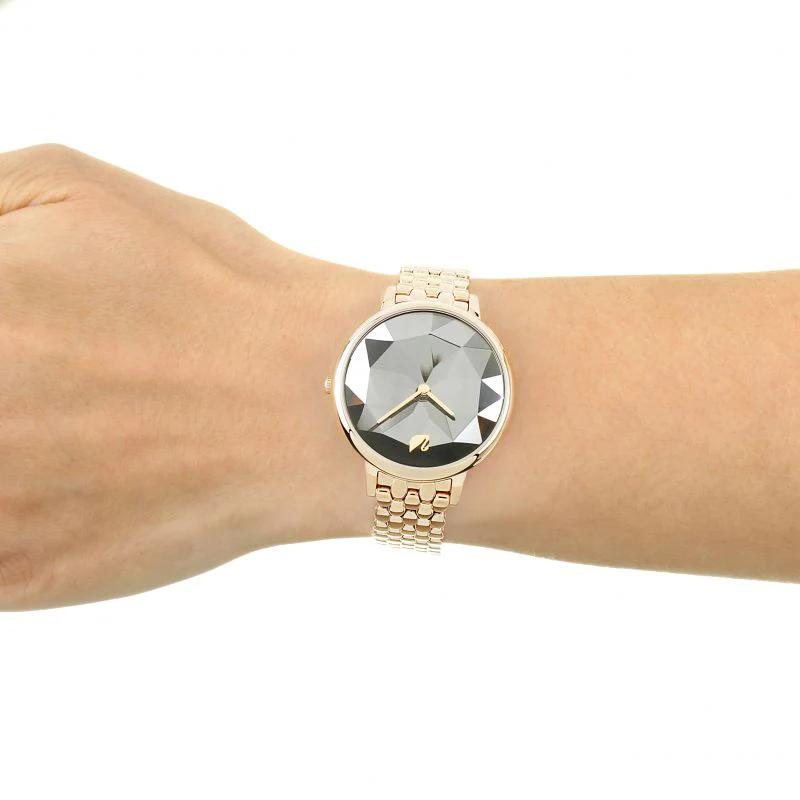 Swarovski Watch Crystal Lake Yellow Gold Grey - Image 3