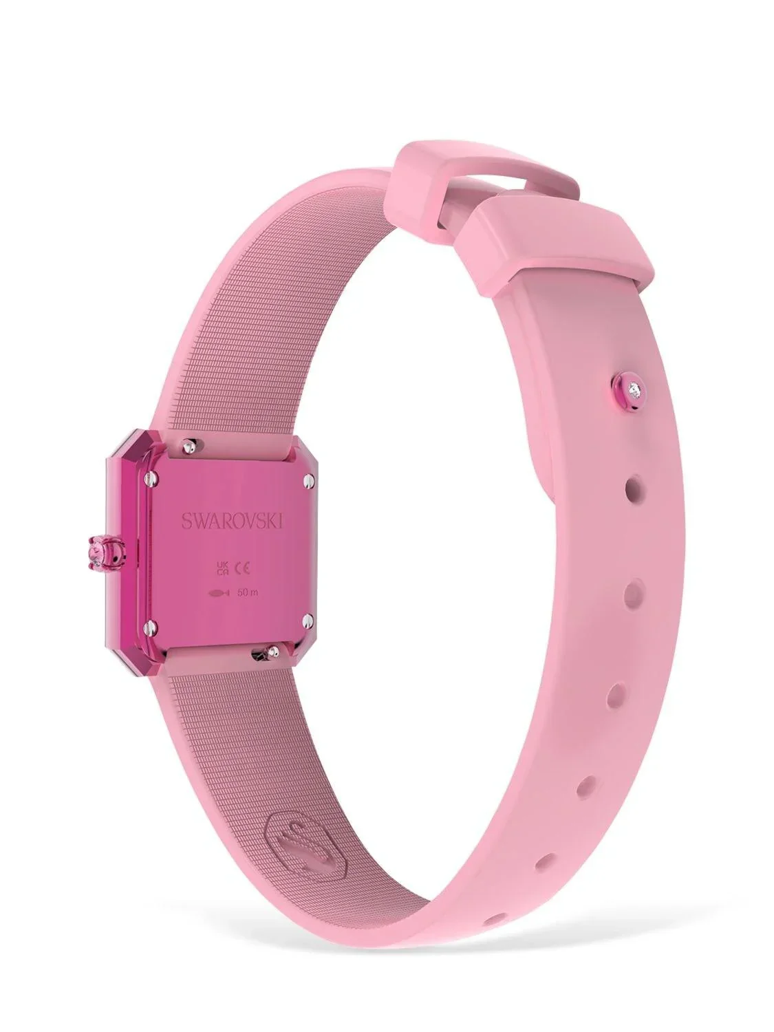 Swarovski Watch Lucent with Silicone Strap Pink - Image 3