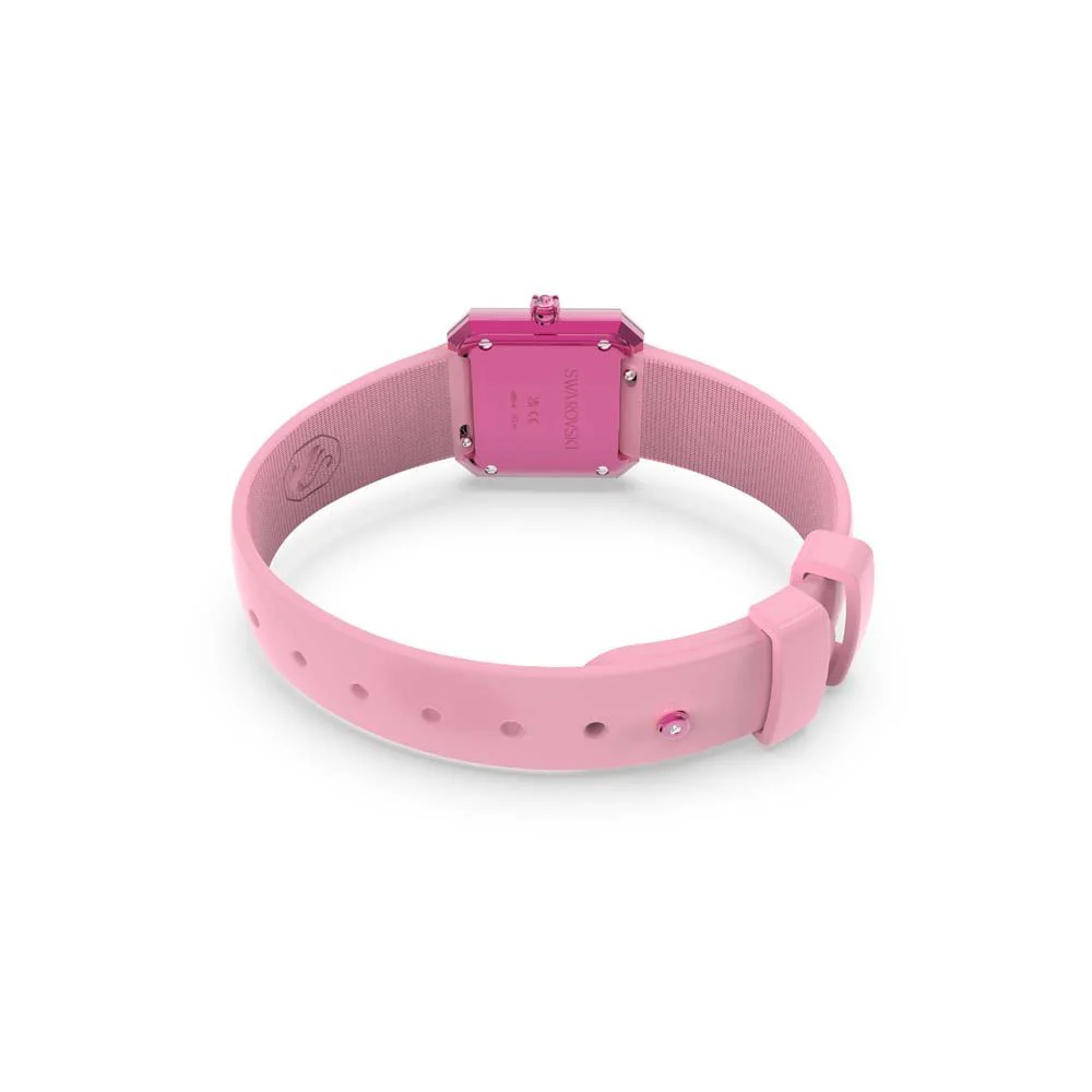 Swarovski Watch Lucent with Silicone Strap Pink - Image 4