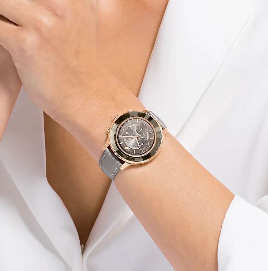 Swarovski Watch Octea Lux Chrono Grey - Image 5
