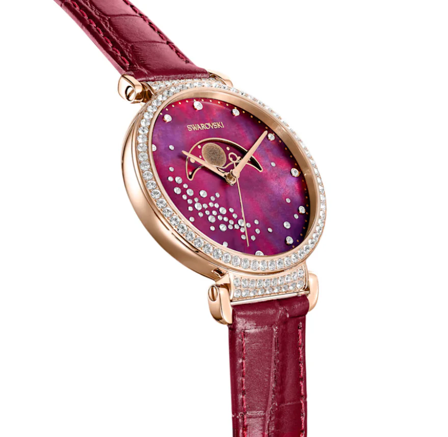 Swarovski Watch Passage Moon Phase Red - Image 2