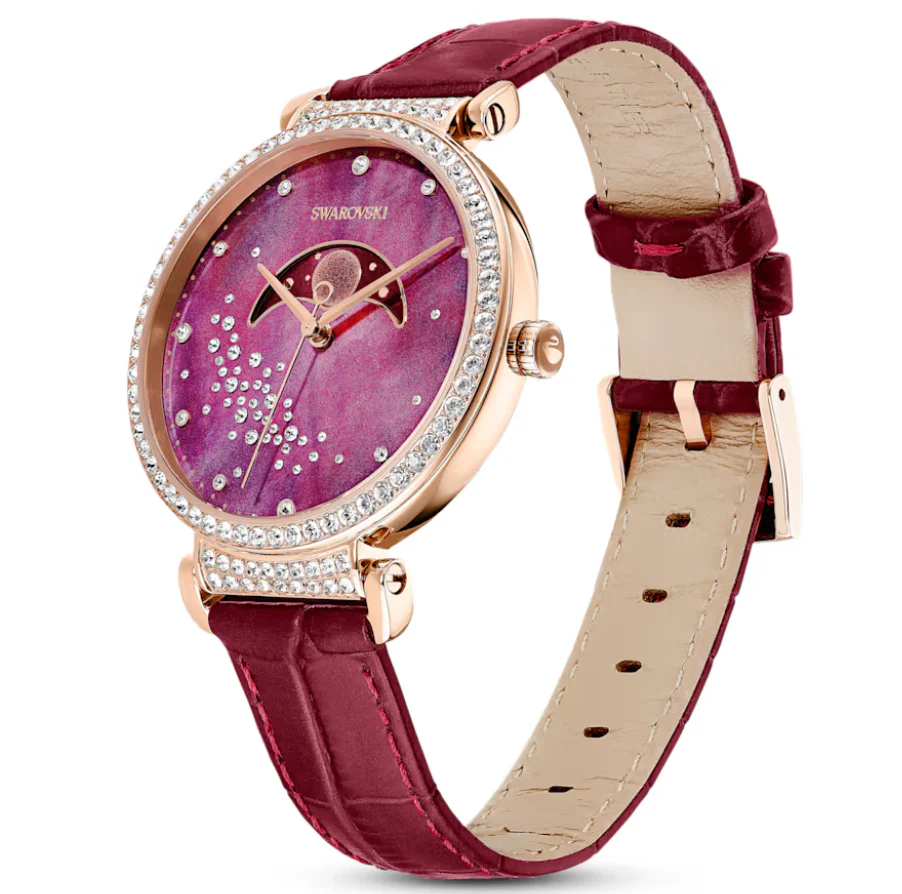 Swarovski Watch Passage Moon Phase Red - Image 4