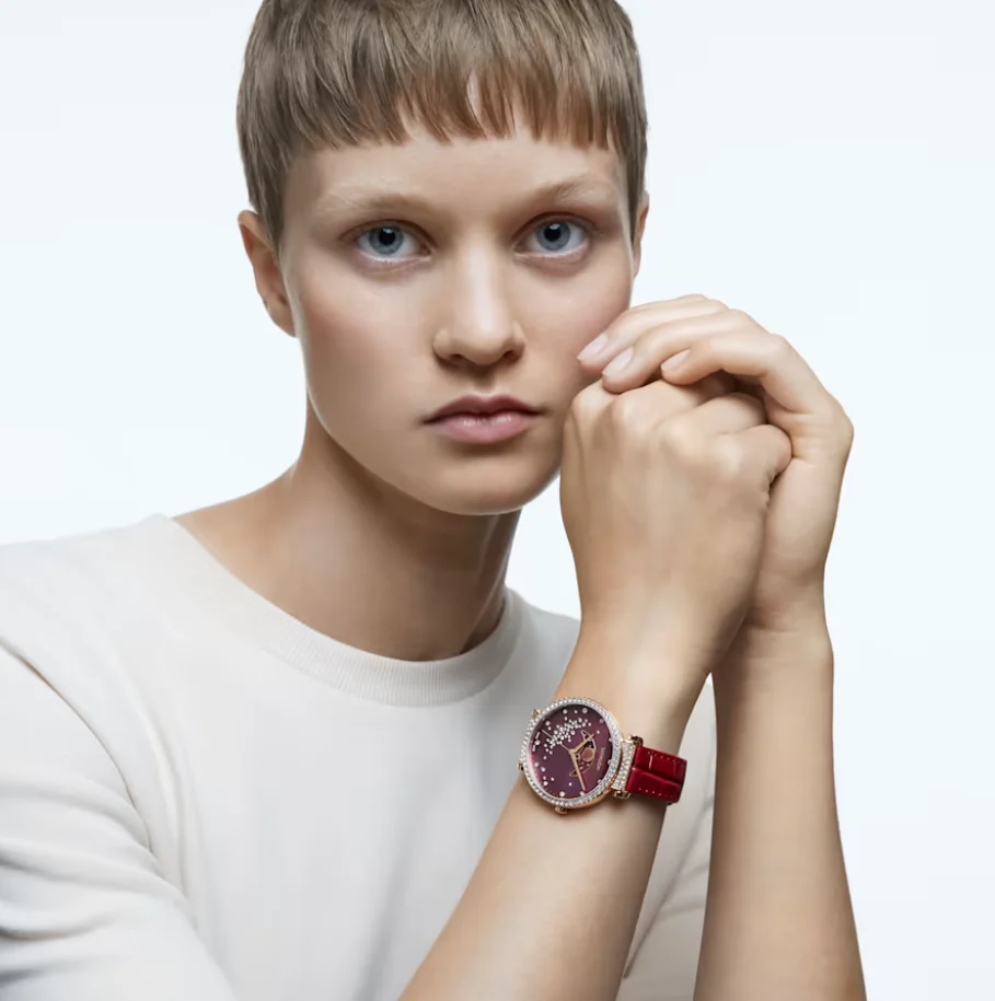 Swarovski Watch Passage Moon Phase Red - Image 7