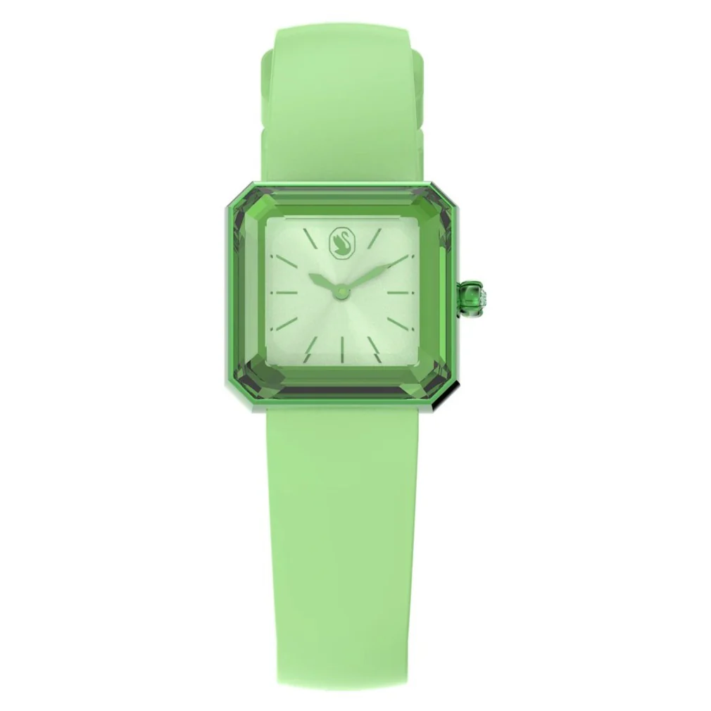 Swarovski Watch Lucent with Silicone Strap Green - Image 6