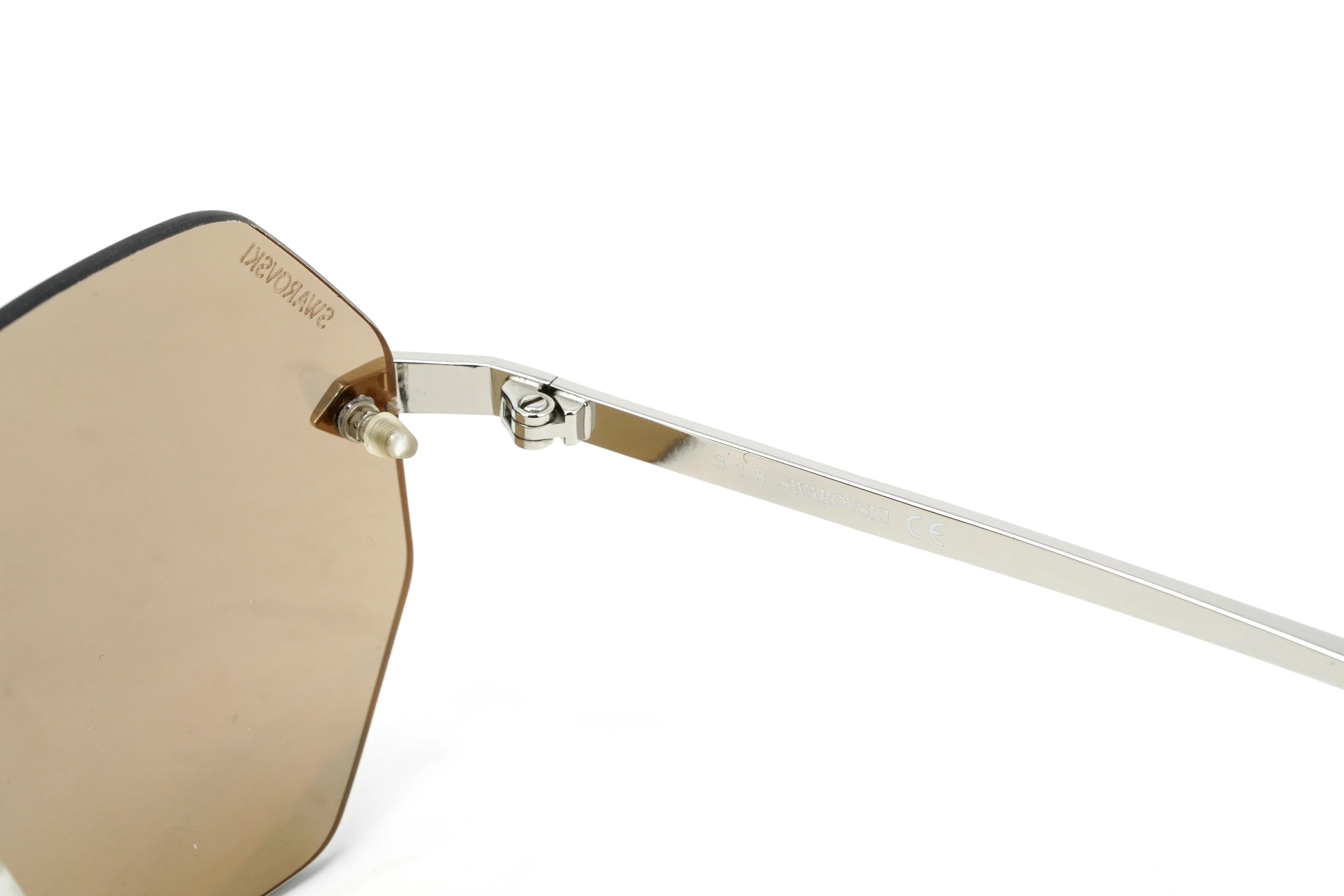 Swarovski Women's Sunglasses Hexagon Mirrored - Image 3