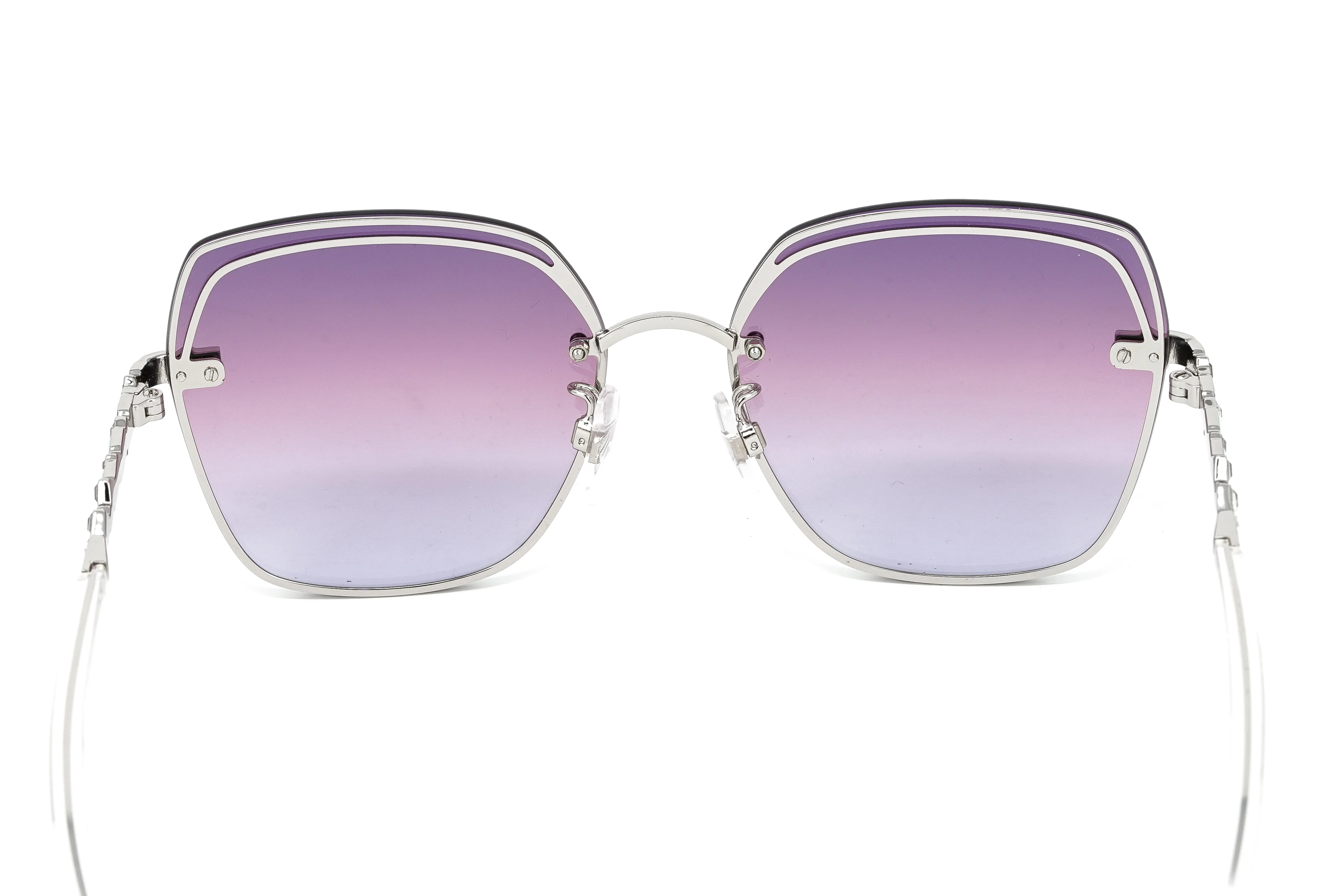 Swarovski Women's Sunglasses Square Gradient Purple - Image 6