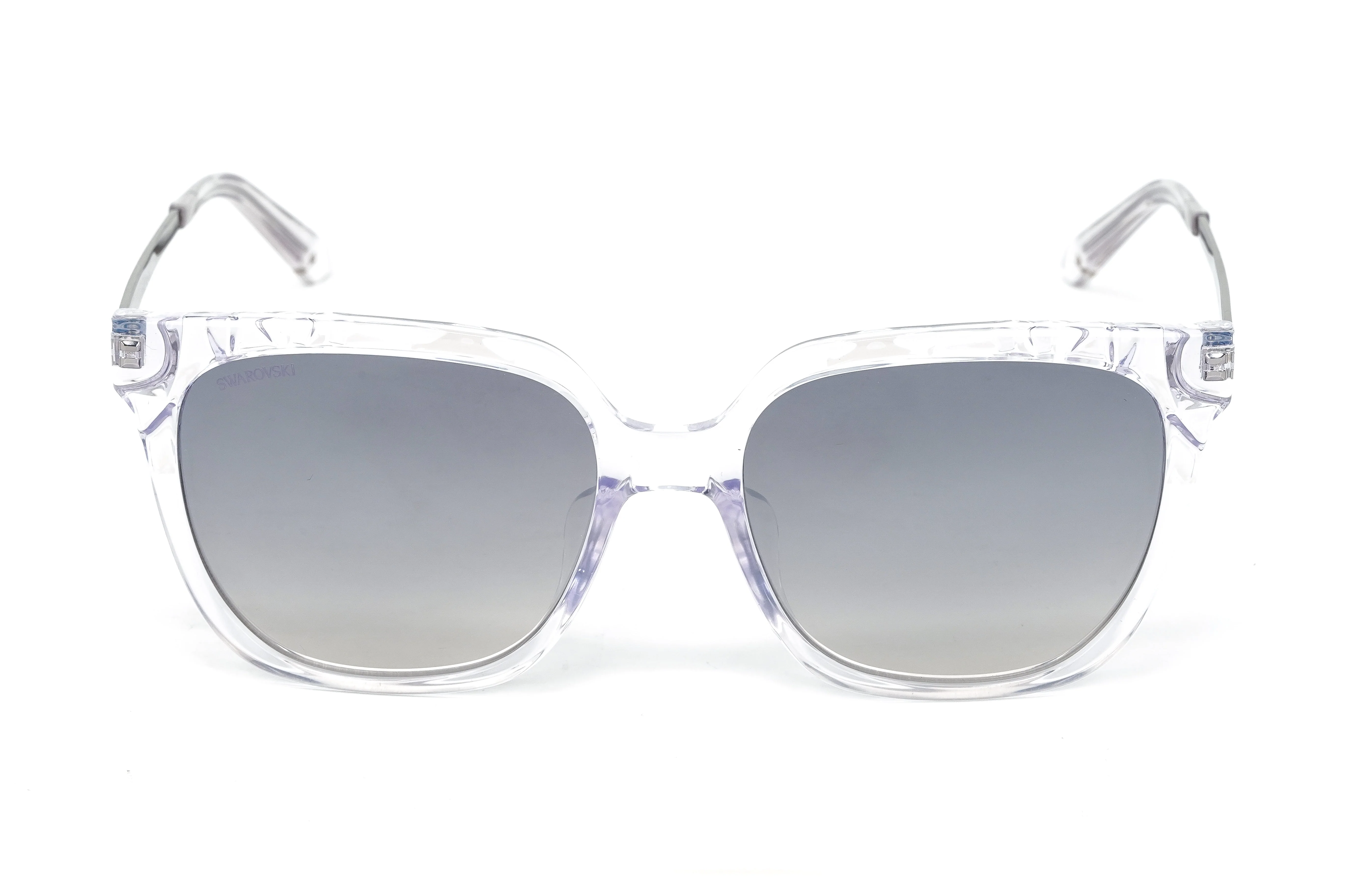 Swarovski Women's Sunglasses Square Translucent
