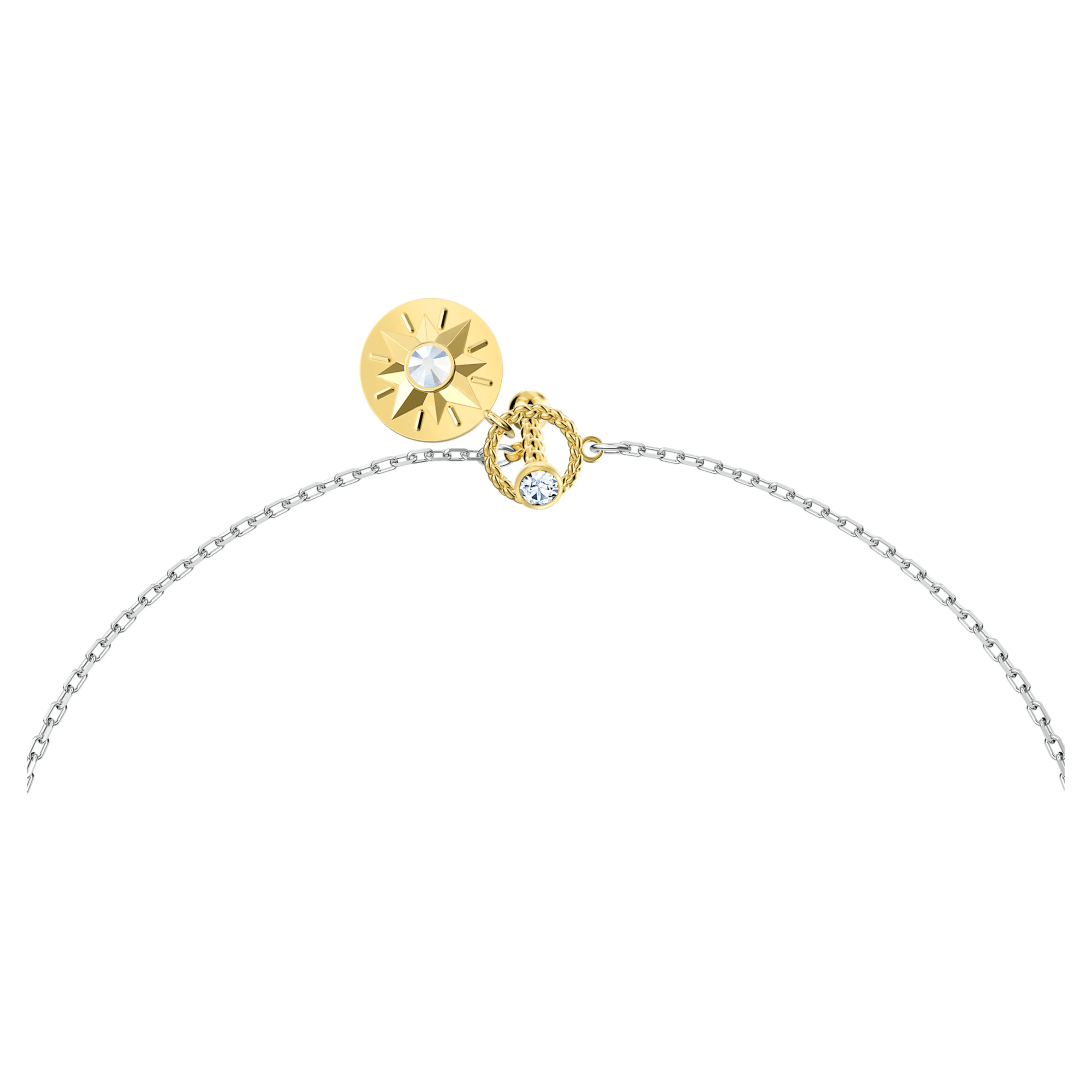 Swarovski Zodiac II Necklace Pendant Libra Silver White Metal Finish - Image 4