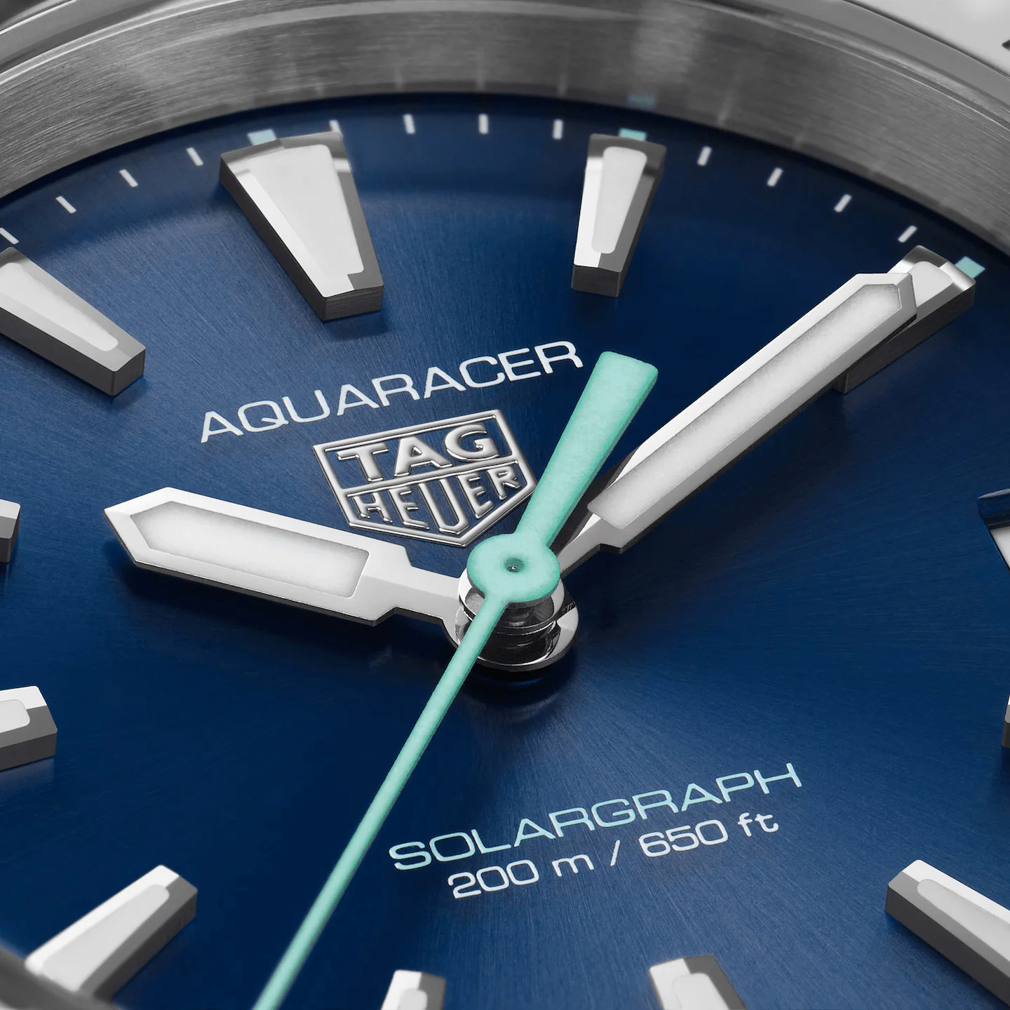 TAG Heuer Aquaracer Professional 200 Solargraph Ladies Blue Watch - Image 5
