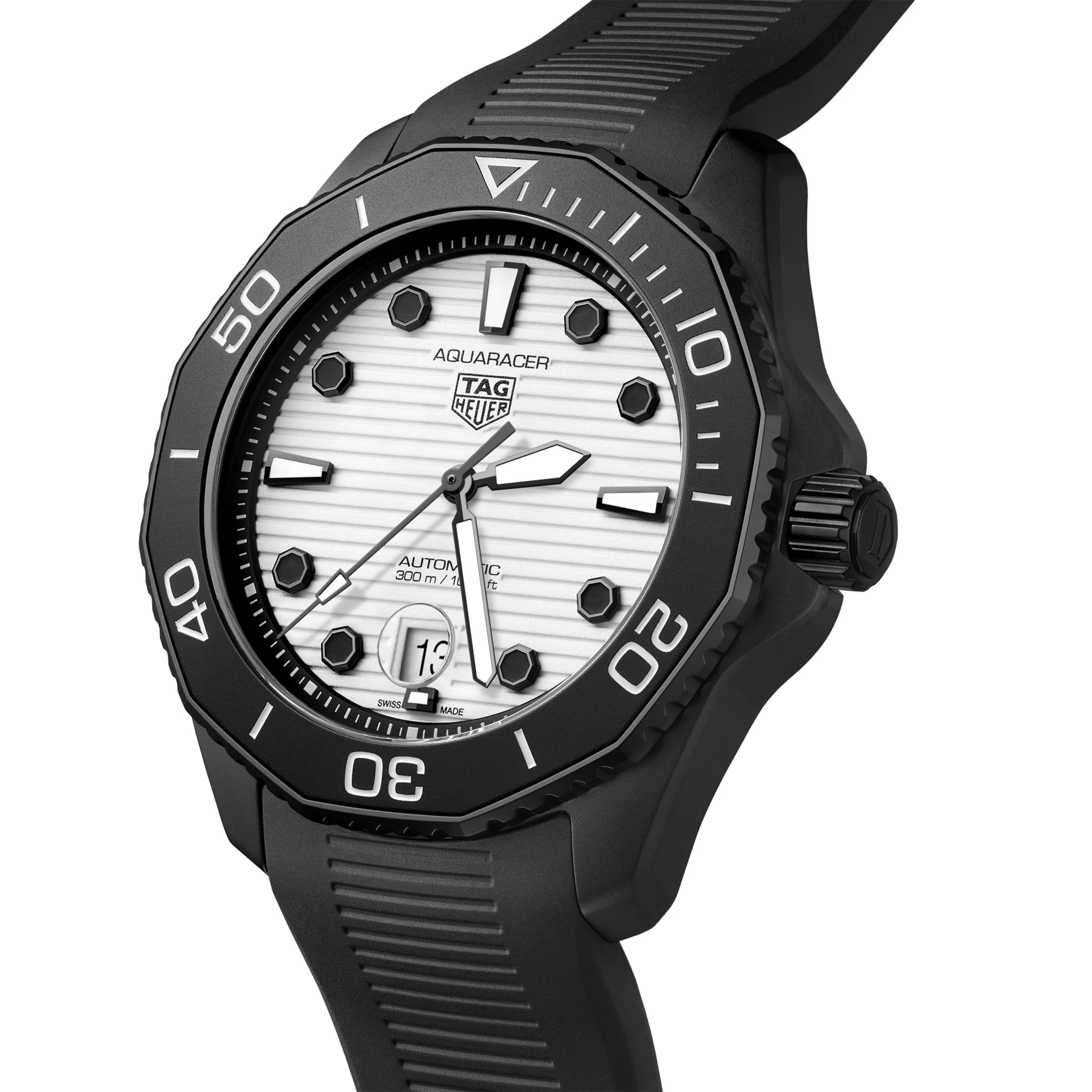 TAG Heuer Aquaracer Professional 300 Men’s Black Automatic Watch - Image 4
