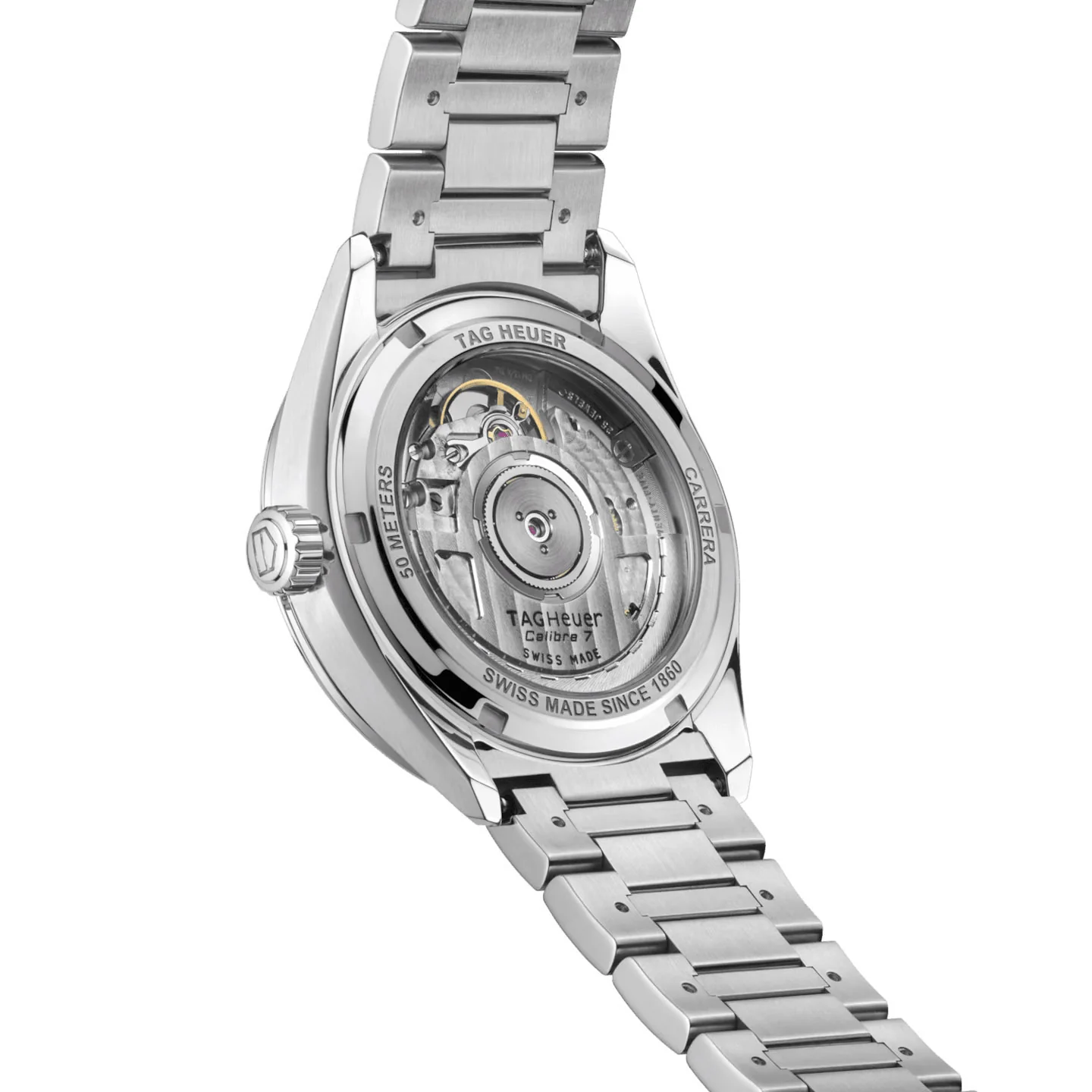 Tag Heuer Carrera Ladies Soft Pink Diamond Watch - Image 3