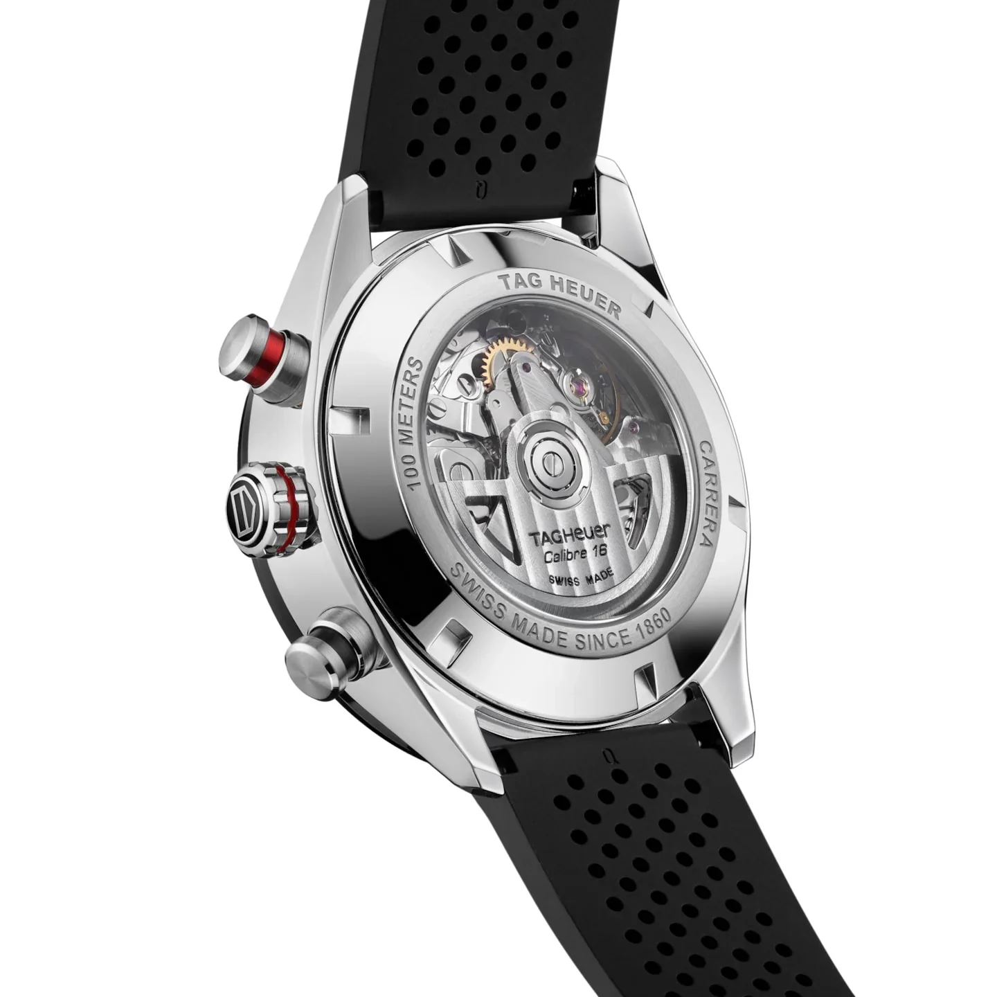 Tag Heuer Carrera Men's Black Chronograph Watch - Image 3