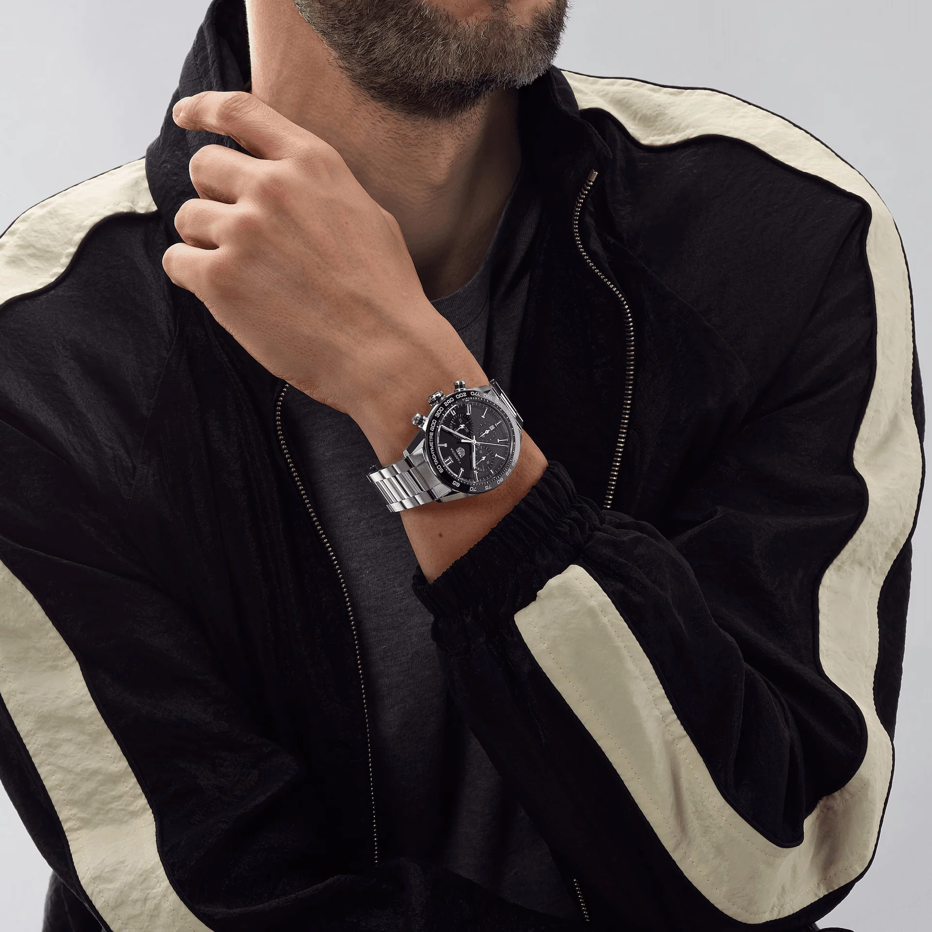 Tag Heuer Carrera Men's Black Chronograph Watch - Image 6