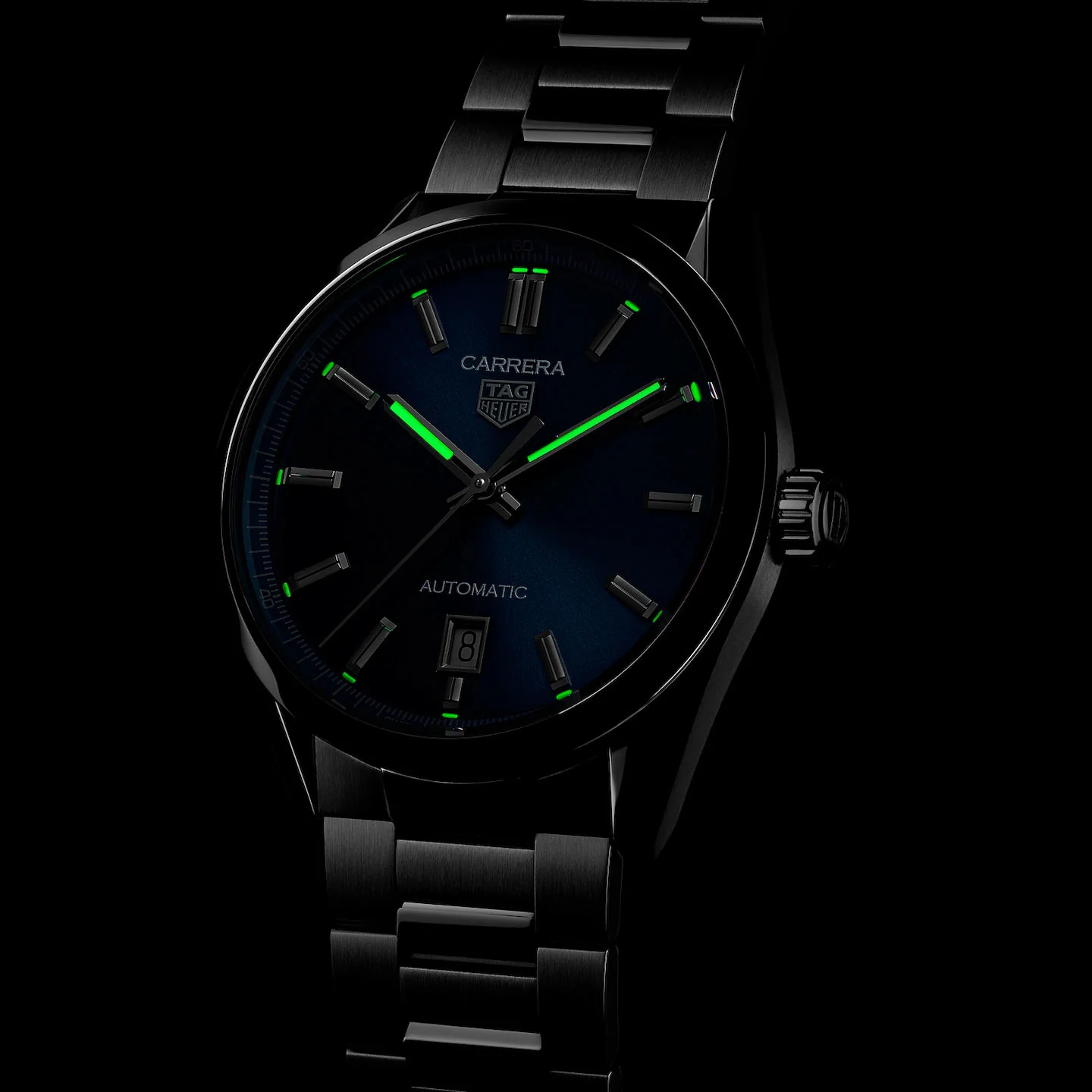 TAG Heuer Carrera Men's Blue Automatic Watch - Image 6
