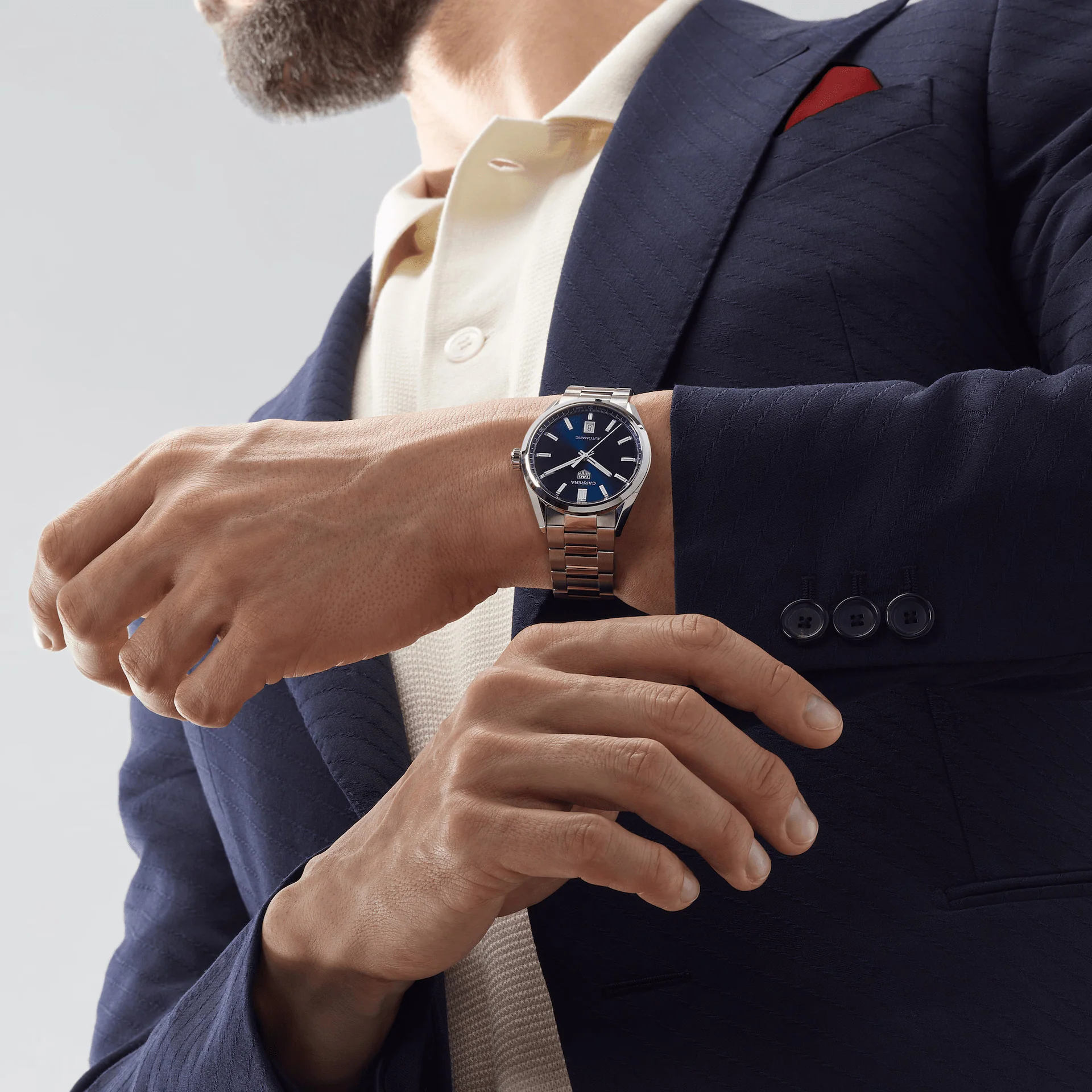 TAG Heuer Carrera Men's Blue Automatic Watch - Image 7