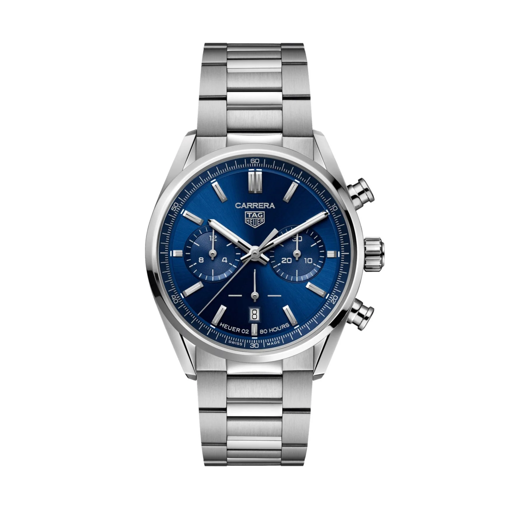 Tag Heuer Carrera Men's Blue Chronograph Watch