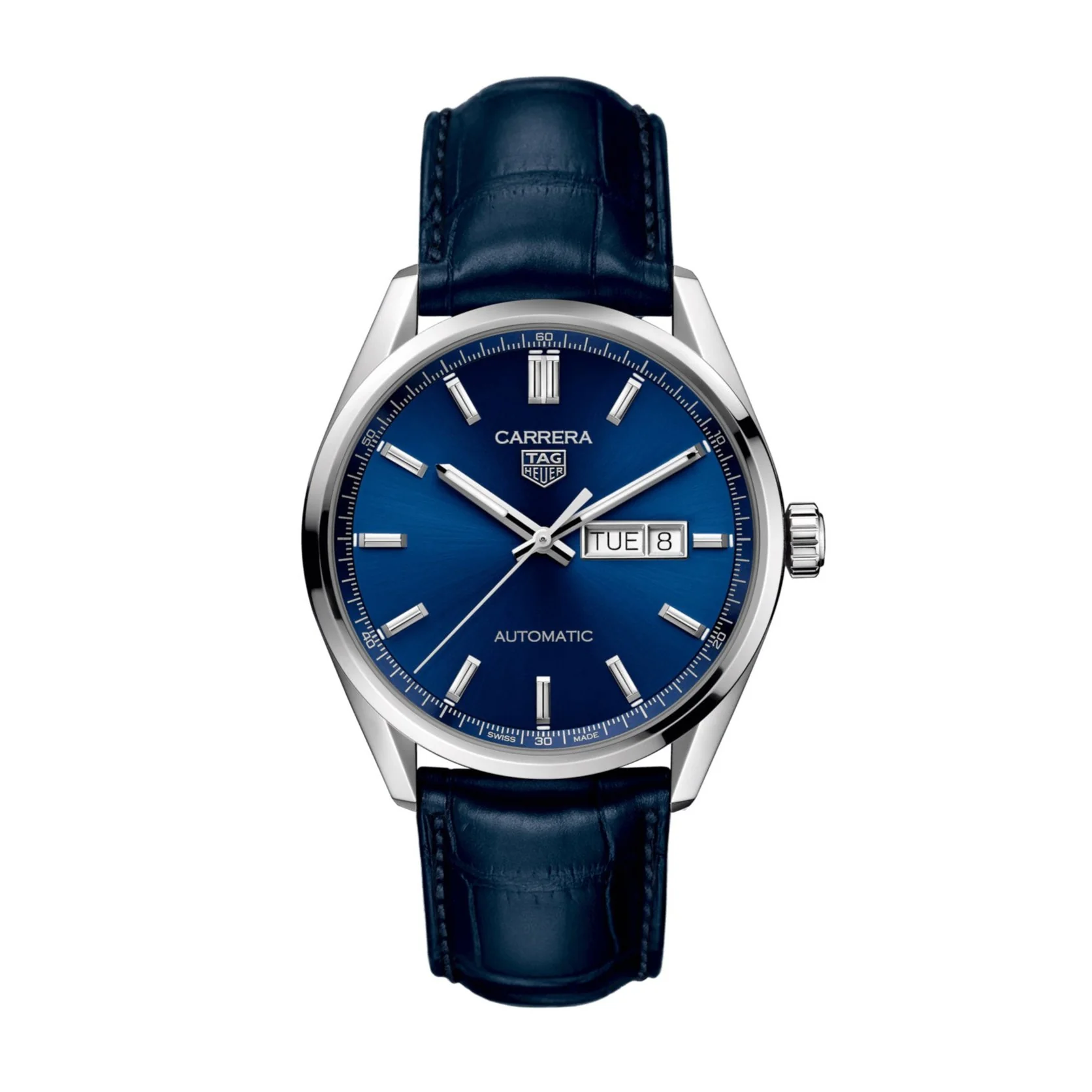 TAG Heuer Carrera Men's Blue Day-Date Automatic Watch