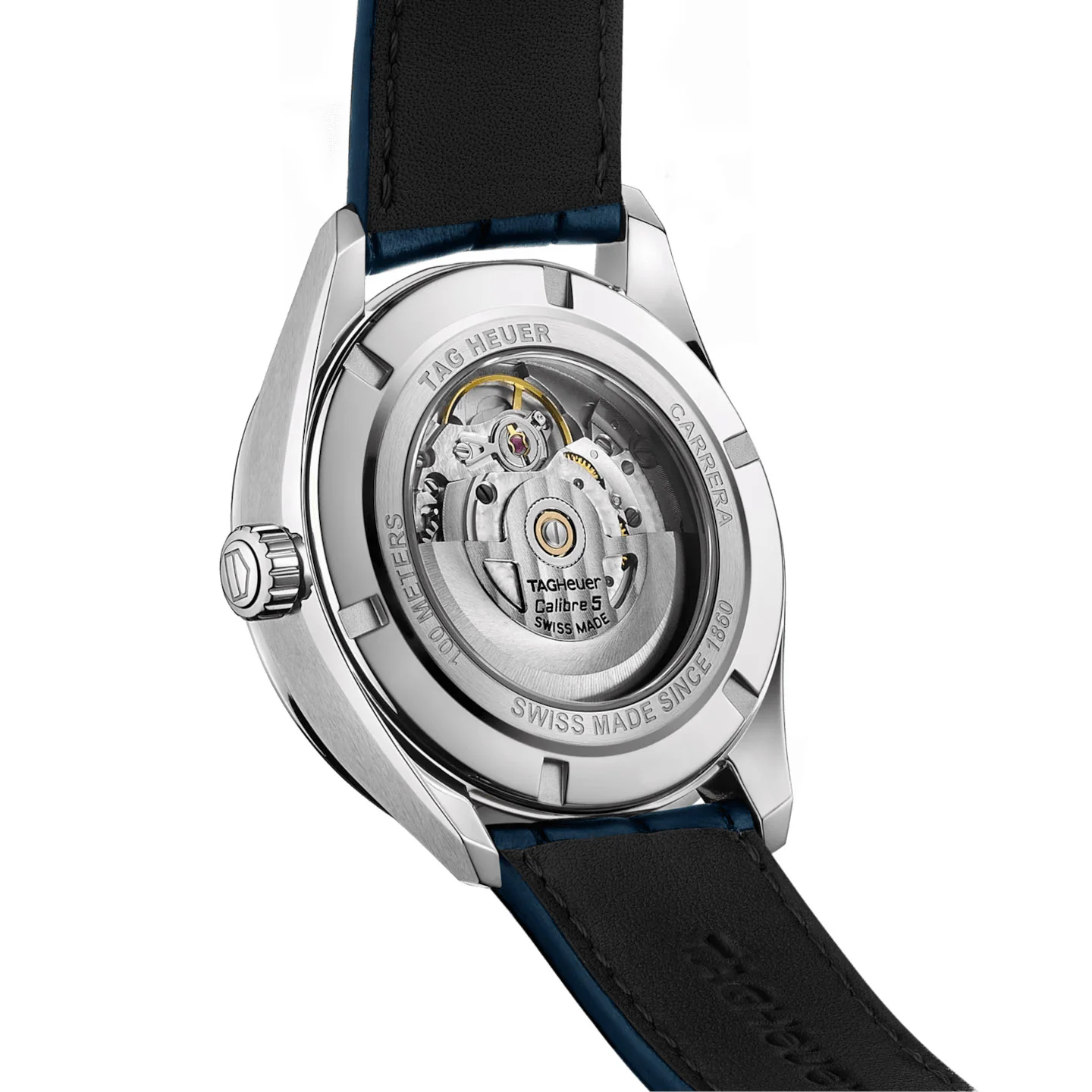 TAG Heuer Carrera Men's Blue Day-Date Automatic Watch - Image 3