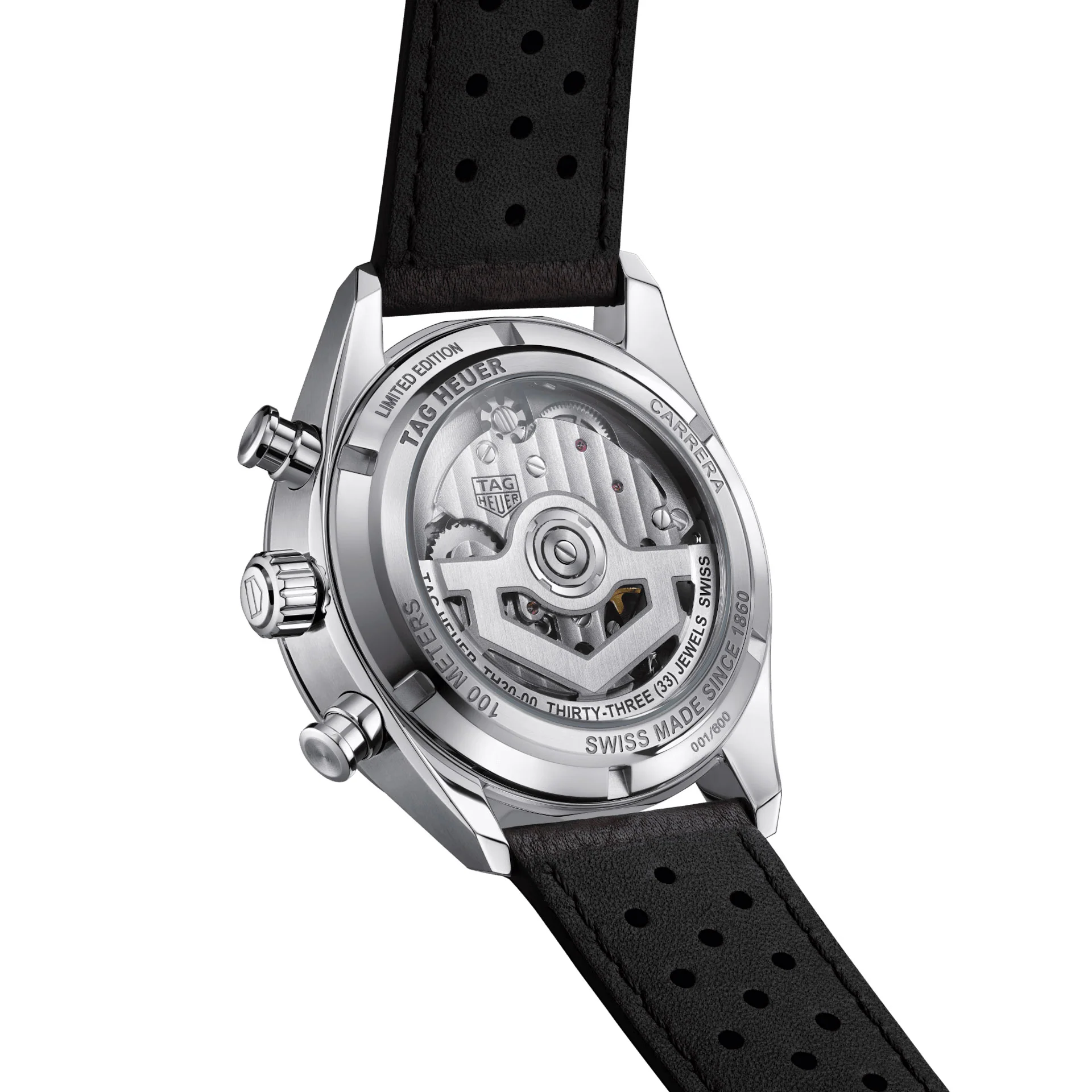 Tag Heuer Carrera Men's Green Chronograph Watch Limited Edition - Image 3