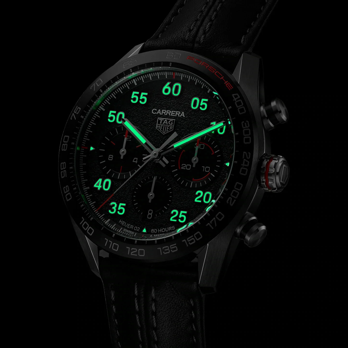 Tag Heuer Carrera Men's Grey Chronograph X Porsche Special Edition Watch - Image 6