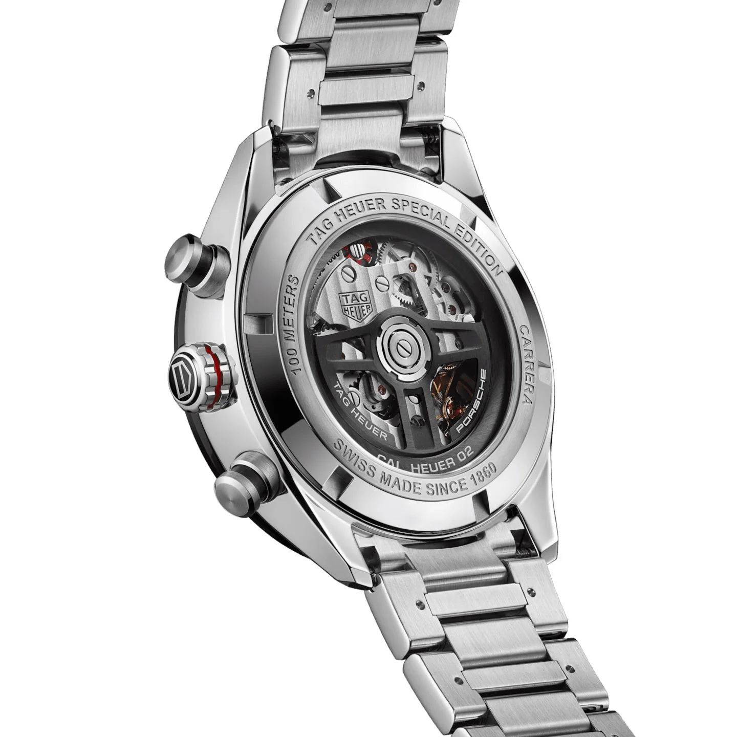 Tag Heuer Carrera Men's Grey Chronograph X Porsche Watch - Image 3