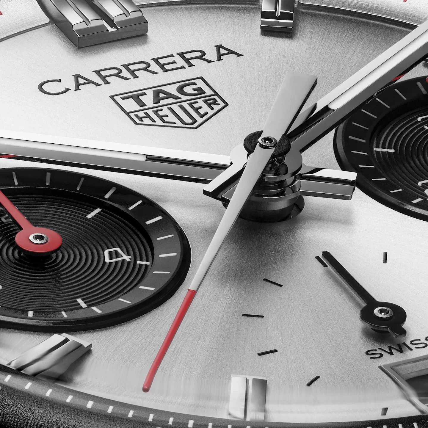TAG Heuer Carrera Men's Silver Chronograph Watch - Image 5