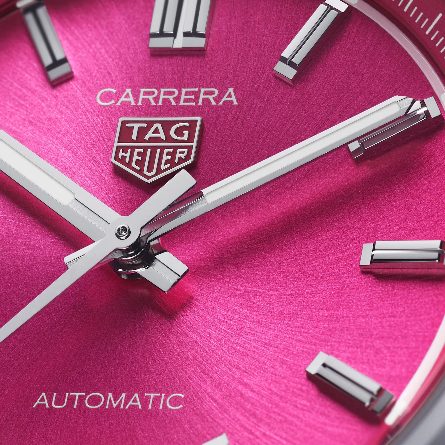 TAG Heuer Carrera Unisex Pink Automatic Watch - Image 5