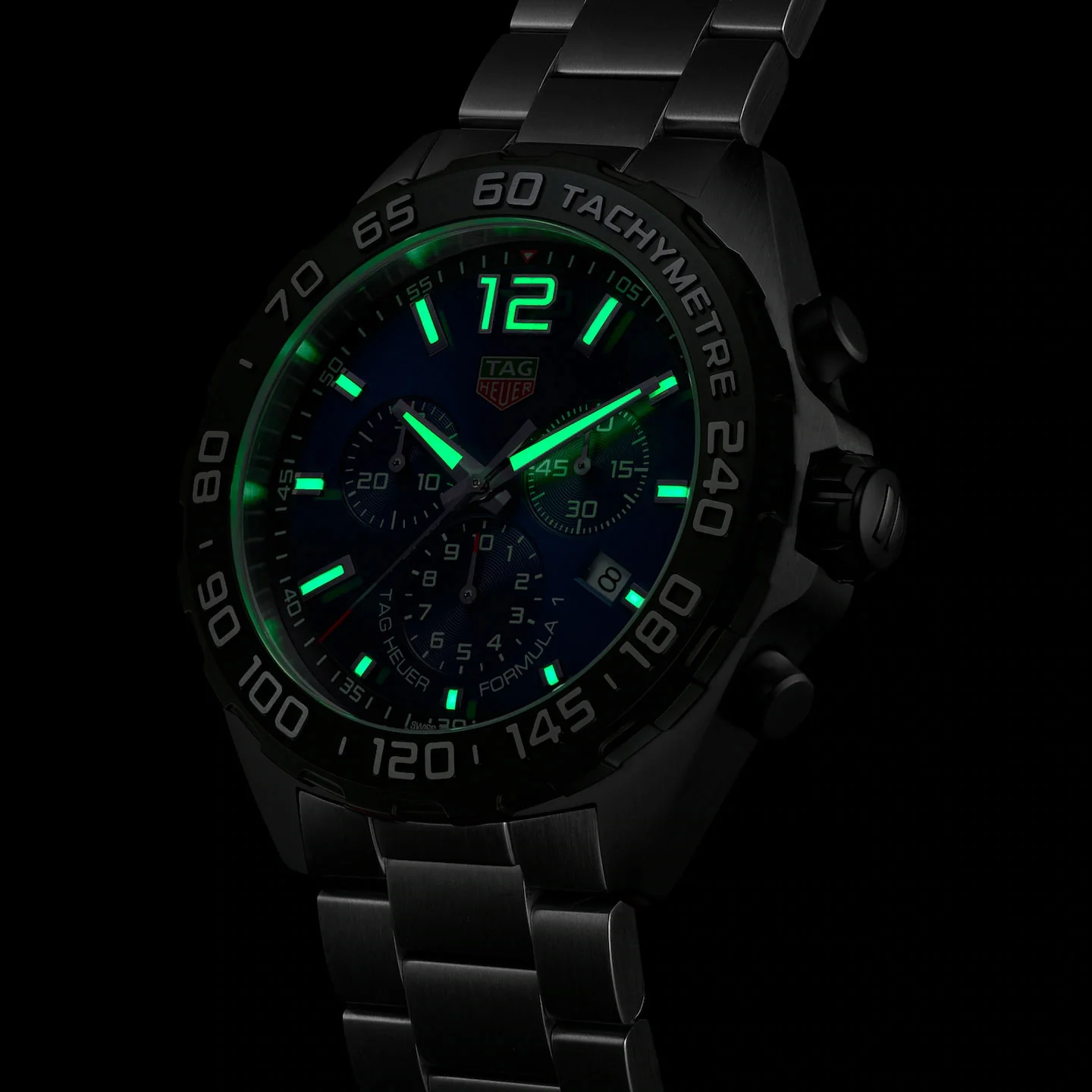 Tag Heuer Formula 1 Men's Blue Chronograph Watch - Image 6
