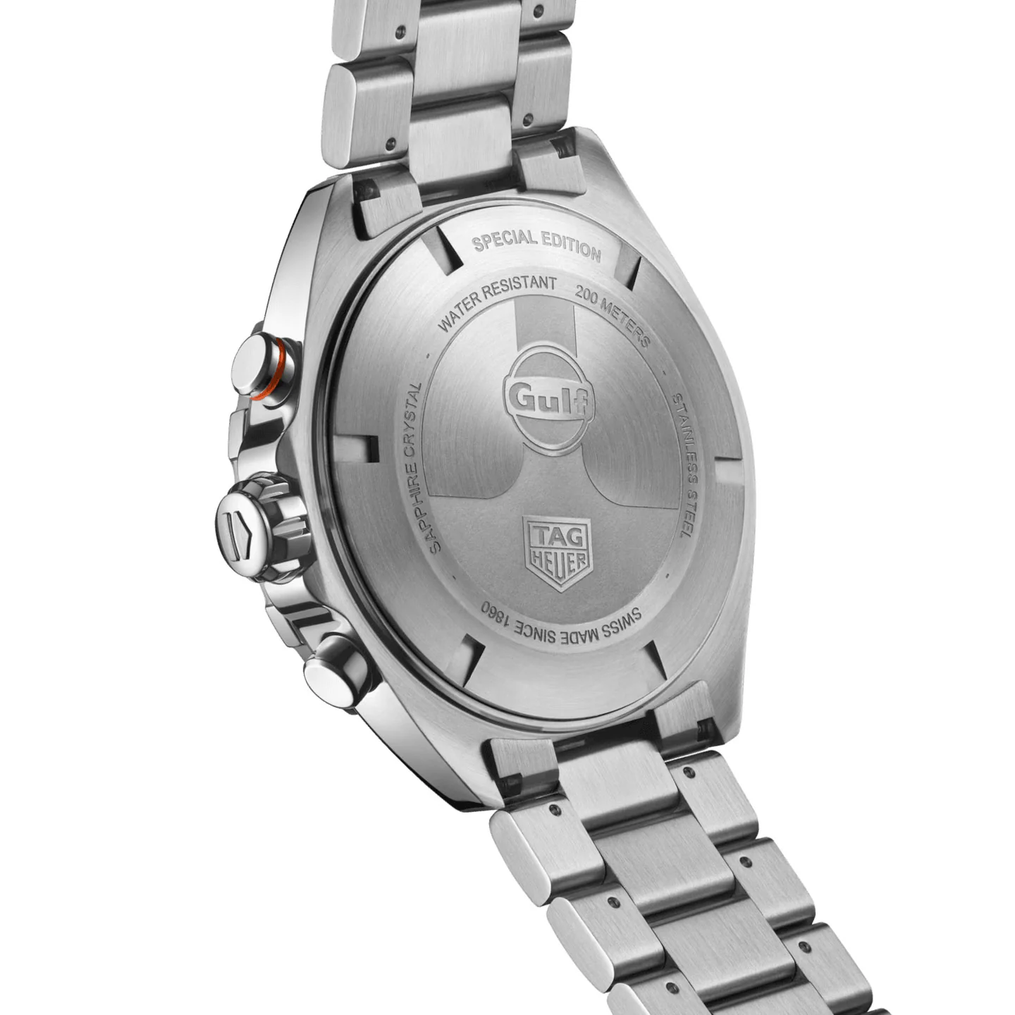 Tag Heuer Formula 1 Men's Gulf Special Edition Blue Chronograph Watch - Image 3