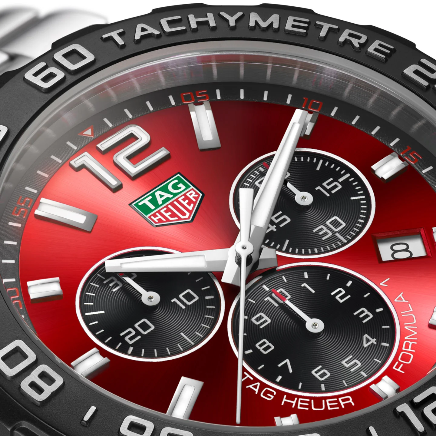 Tag Heuer Formula 1 Men's Red Chronograph Watch - Image 2