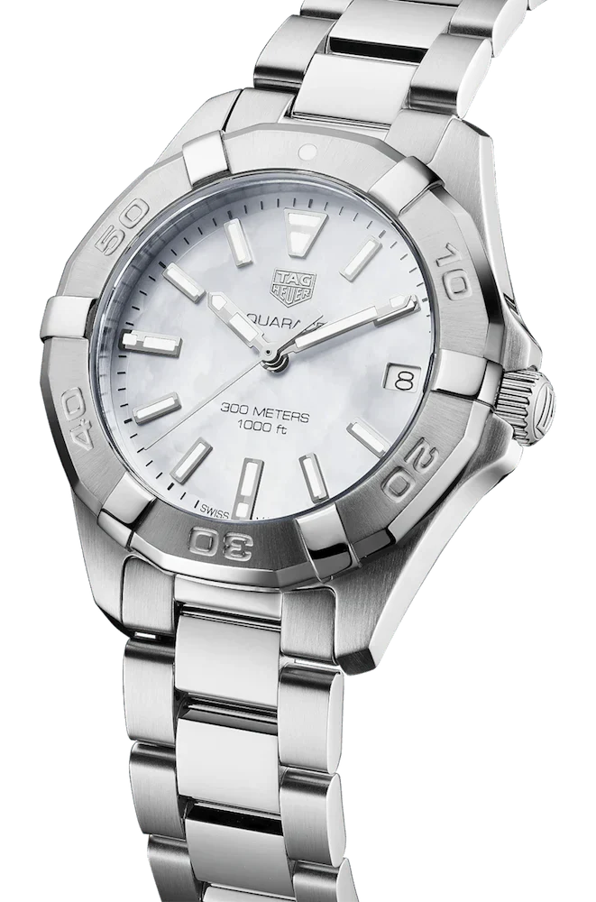 Tag Heuer Aquaracer White Ladies Watch - Image 3